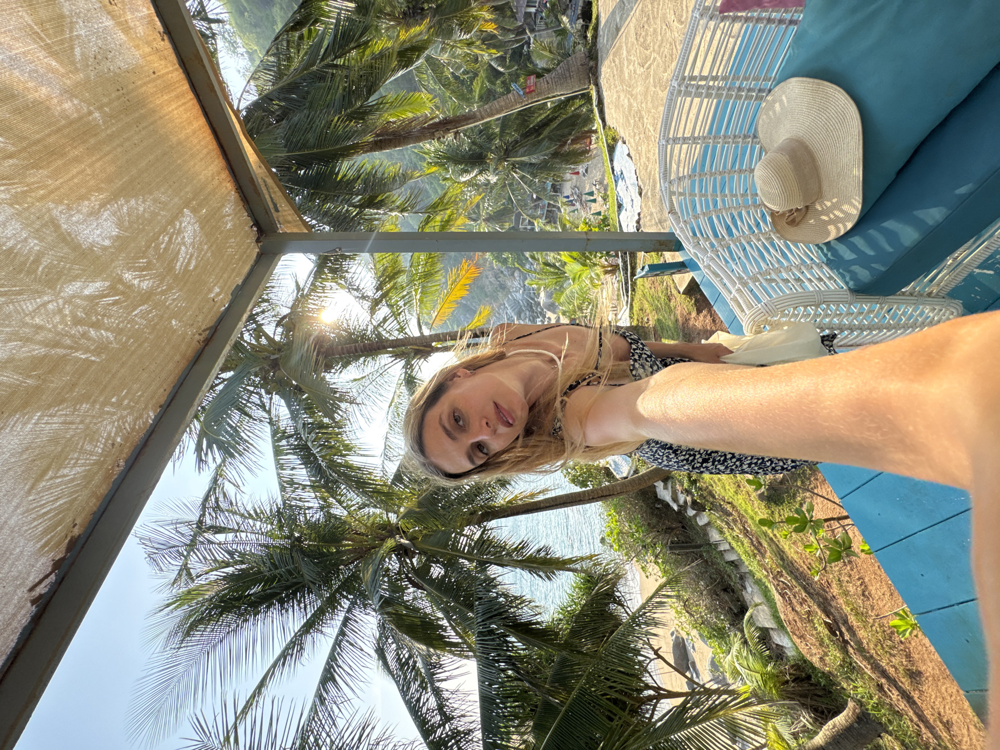 Tourist photographs at multiple Karon Beach scenic spots