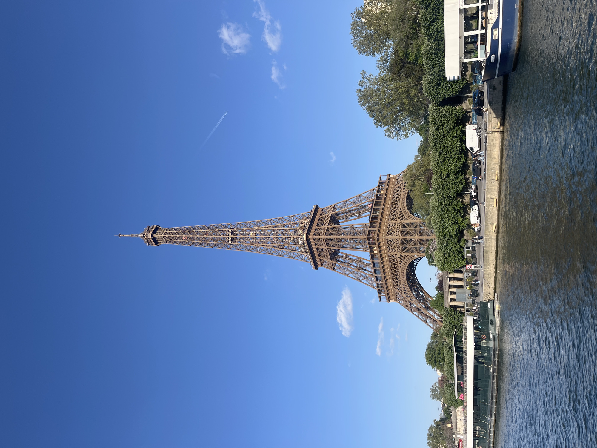 Daytime Eiffel Tower views captured in Paris
