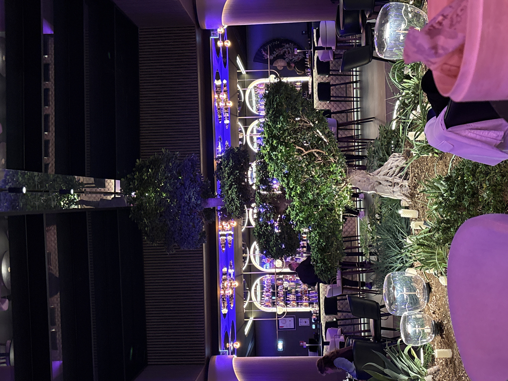 Stylish bar interior captured in Sofia, Bulgaria
