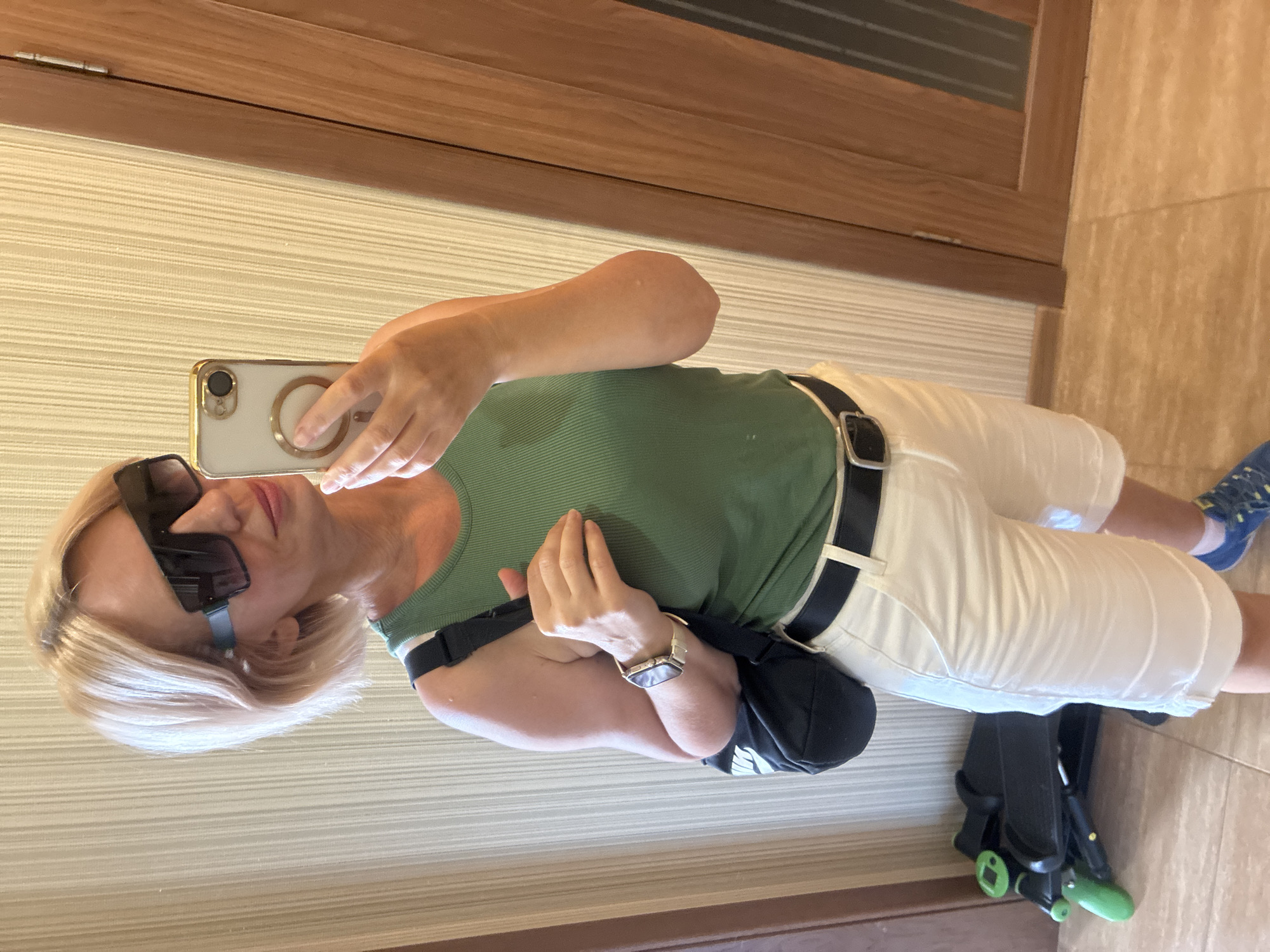 Selfie session in a Sochi residence, mid-afternoon