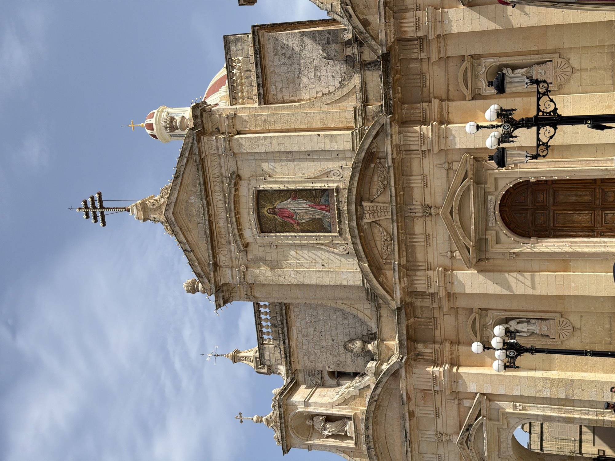 Historical building facade documented in Rabat, Malta