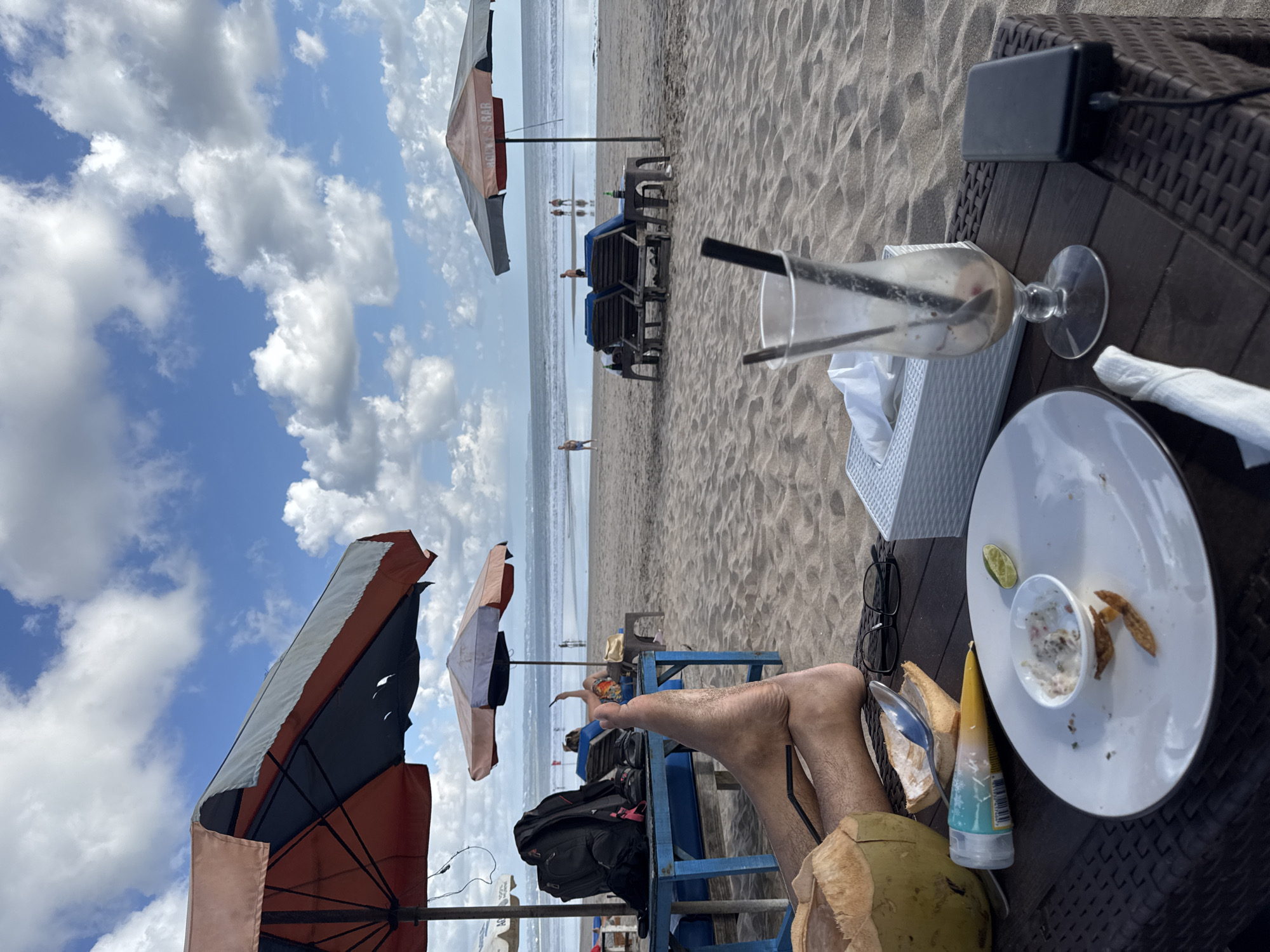 Laid-back morning session at Kuta Beach, Bali
