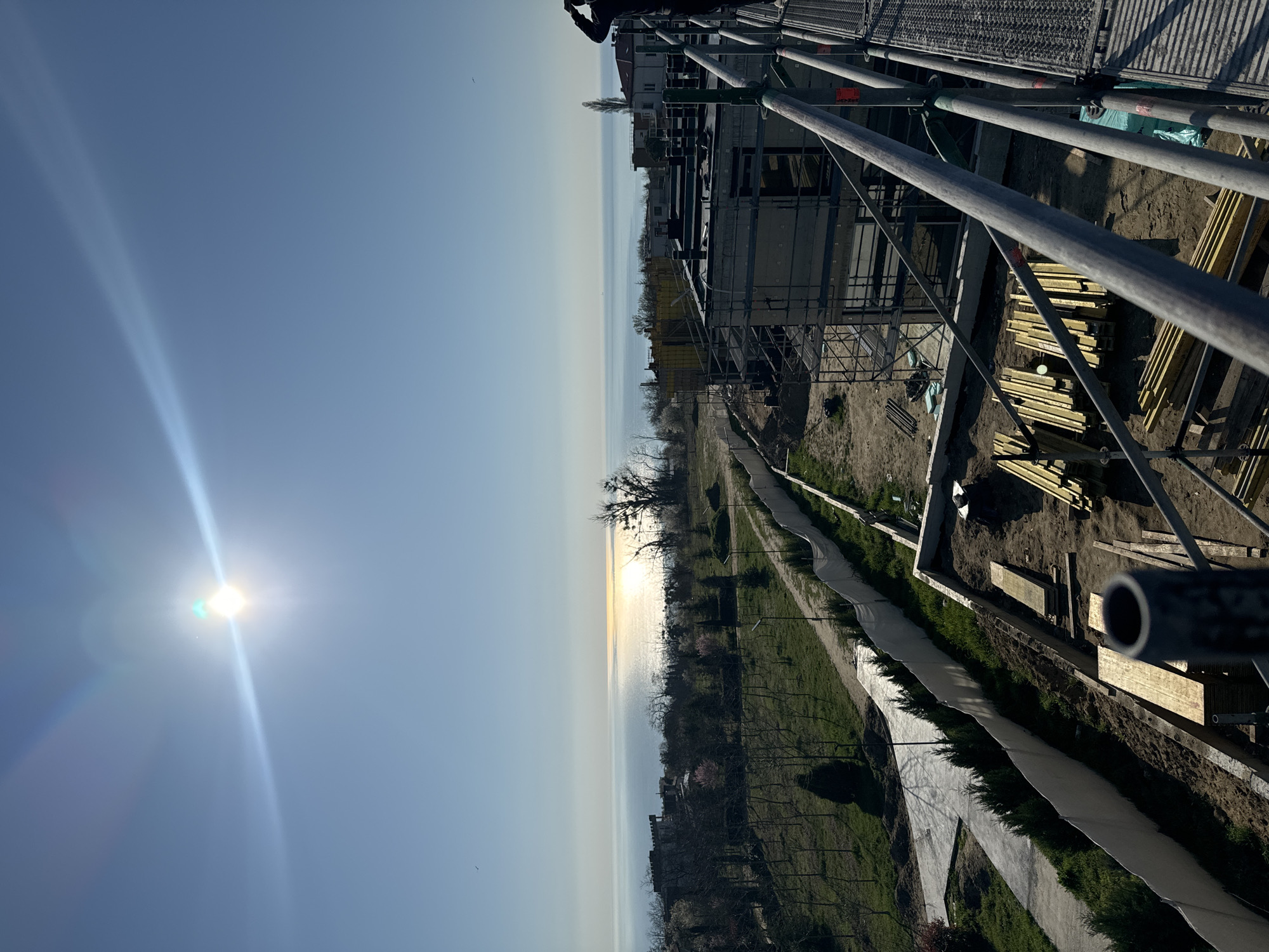 Construction continues on modern building in Varna, Bulgaria