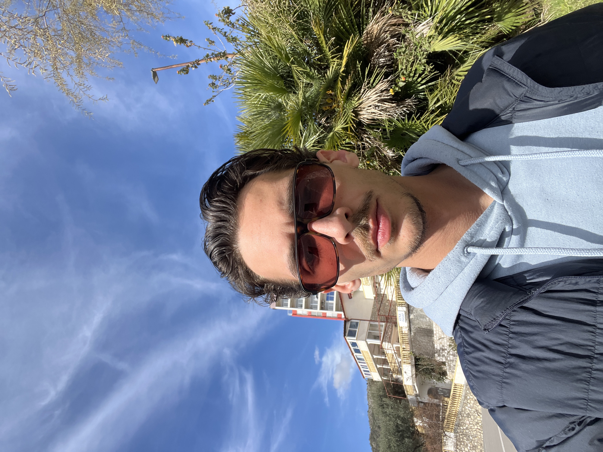 Casual moments captured in Budva: selfie and car drive