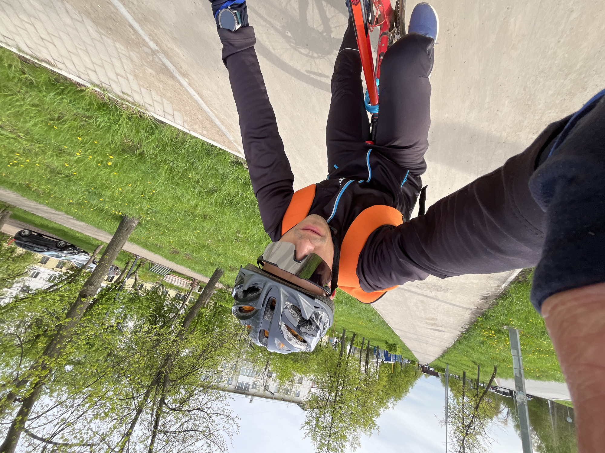Casual photos and bike ride documented in Chaikovsky