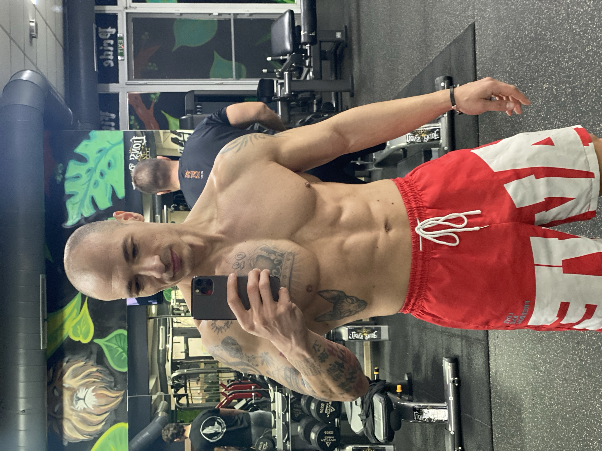 Early morning gym session documented in Pleven, Bulgaria