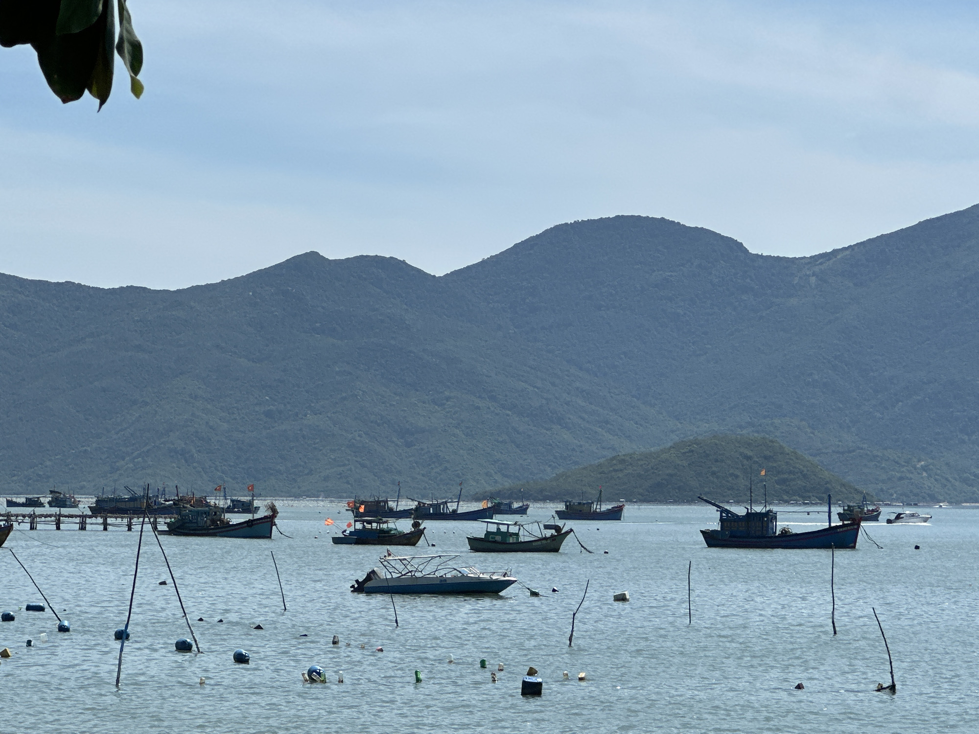Day trip to Ninh Van Bay — ferries, coastline, and resort grounds