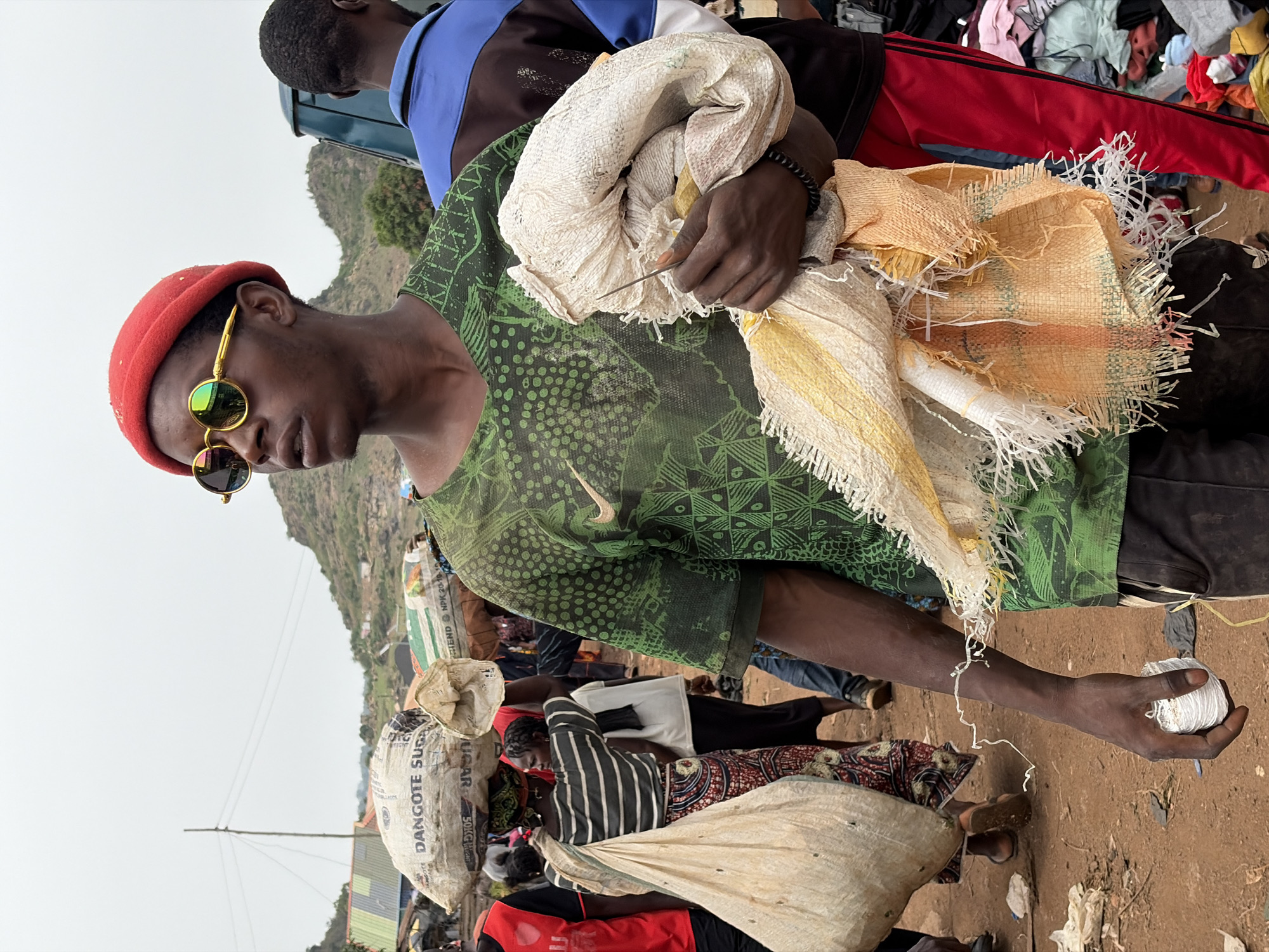 Morning marketplace and street life documented in Gura Top, Nigeria