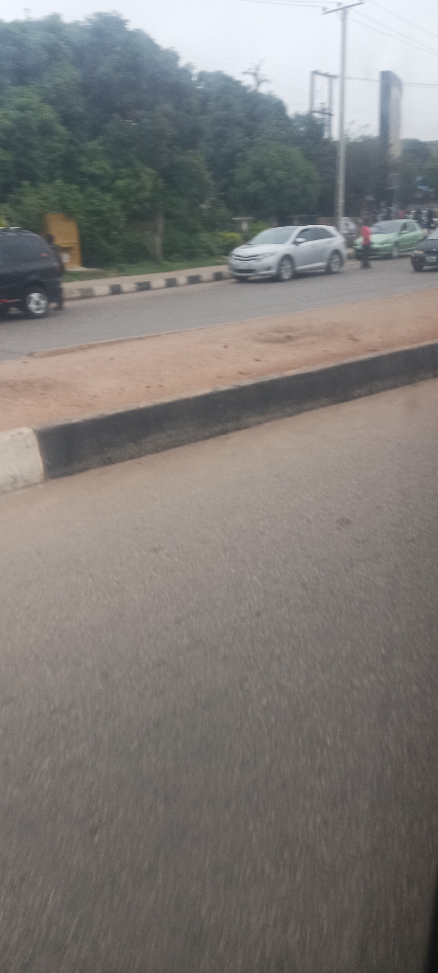 Overcast morning drive through Jos and Gura Top roads