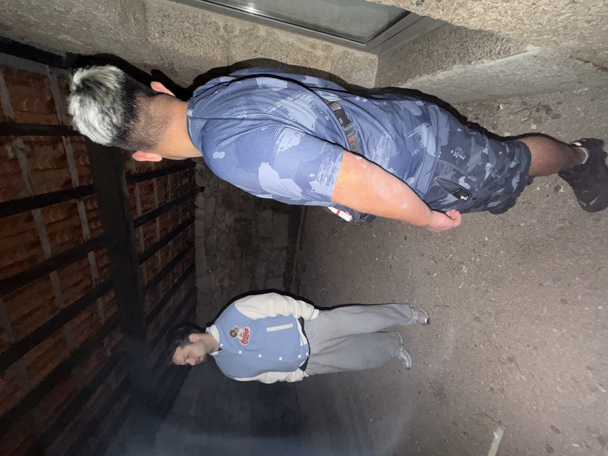 Nighttime gathering captured by witnesses in Vila Real, Portugal