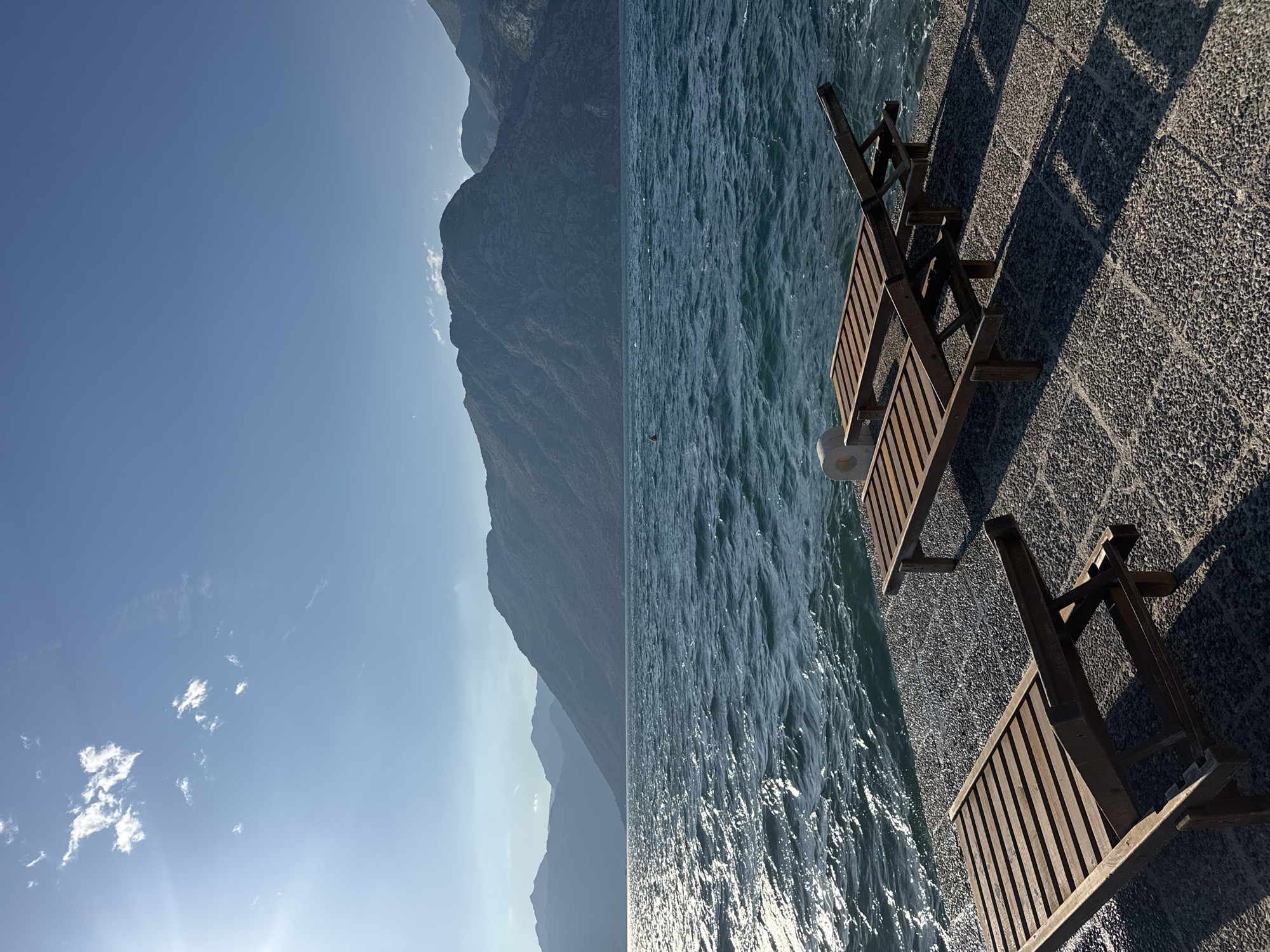 Peaceful afternoon scene captured along Dobrota Montenegro waterfront