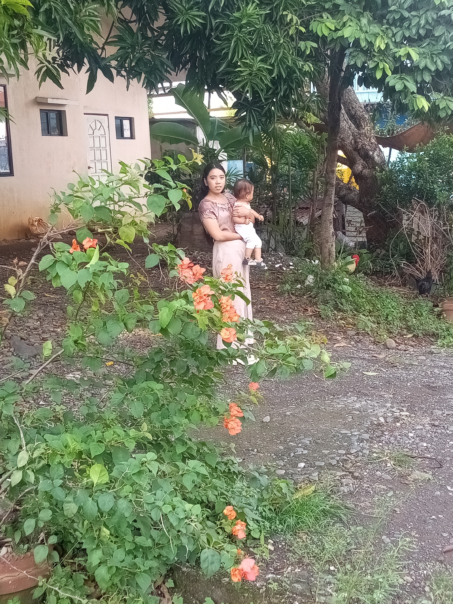 Family morning at a Davao home, birthday bag in the mix