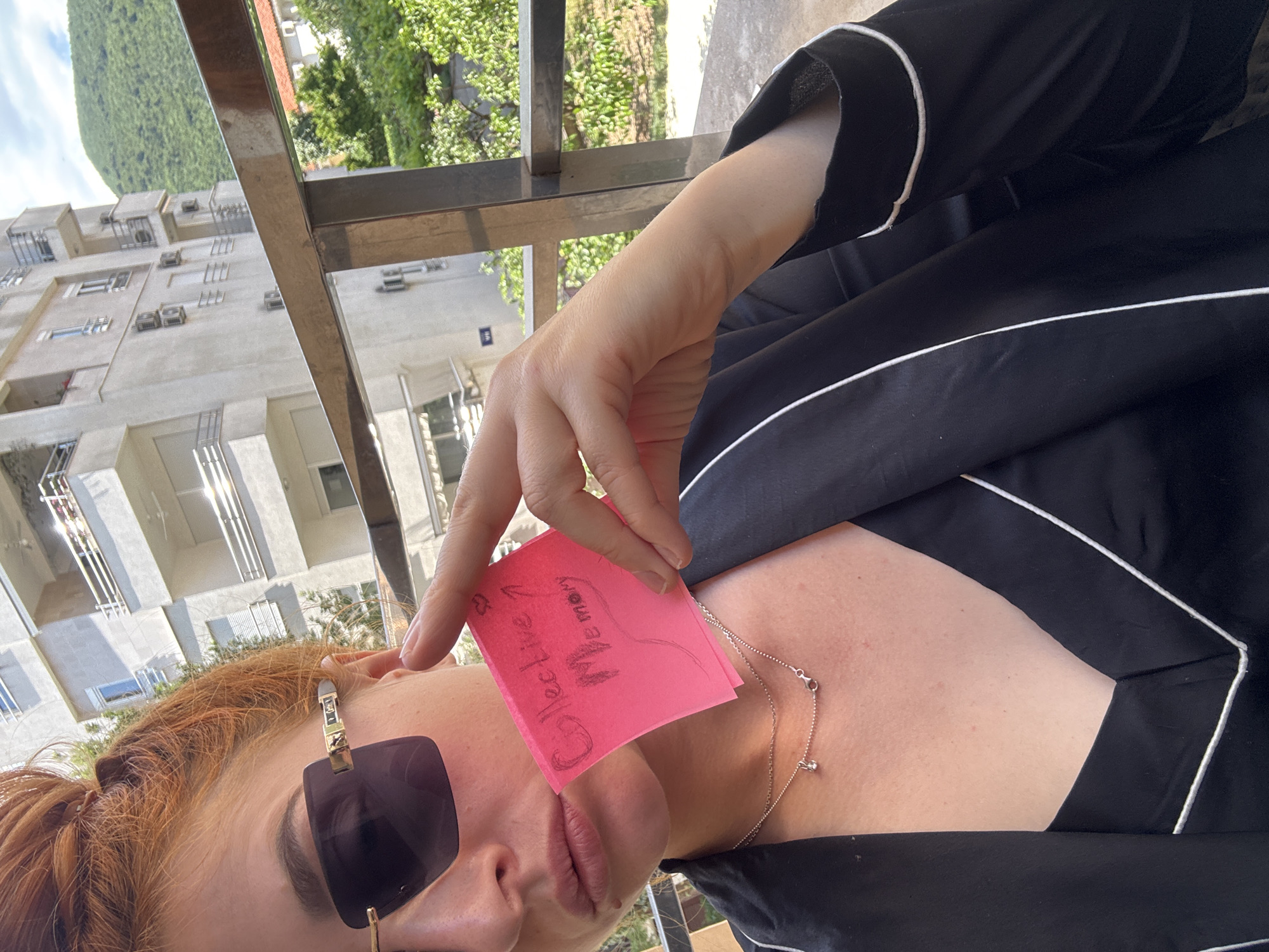 Woman creates 'Collective Memory' sticky note art project in Budva