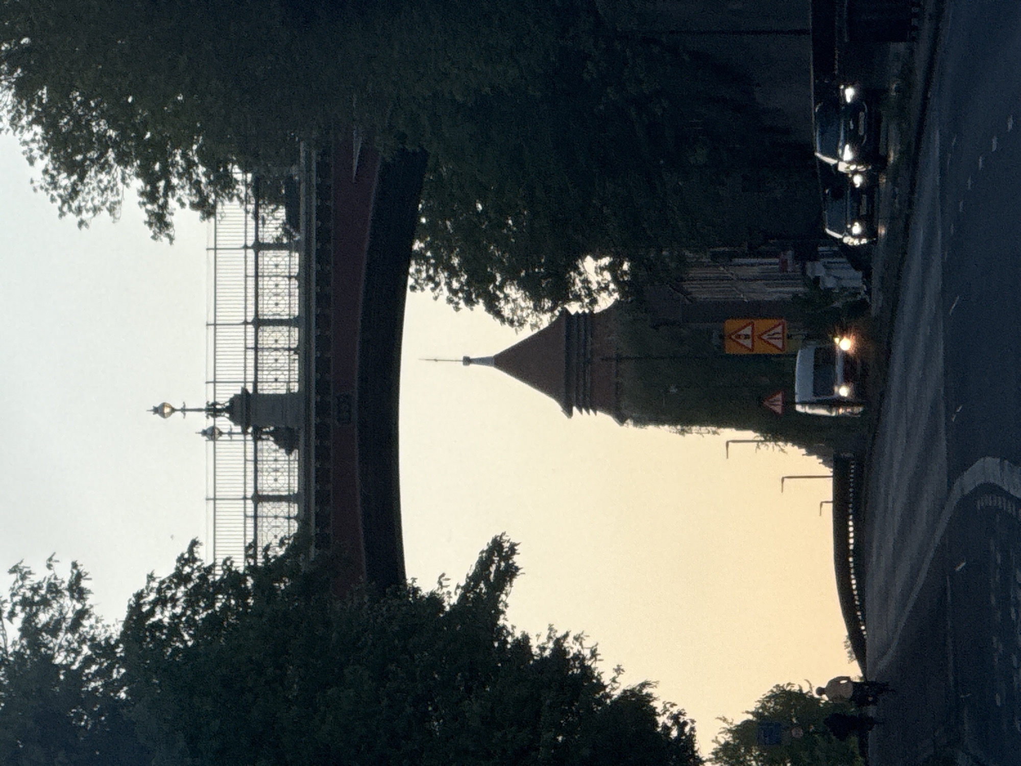 London bridge photographed during sunset hours