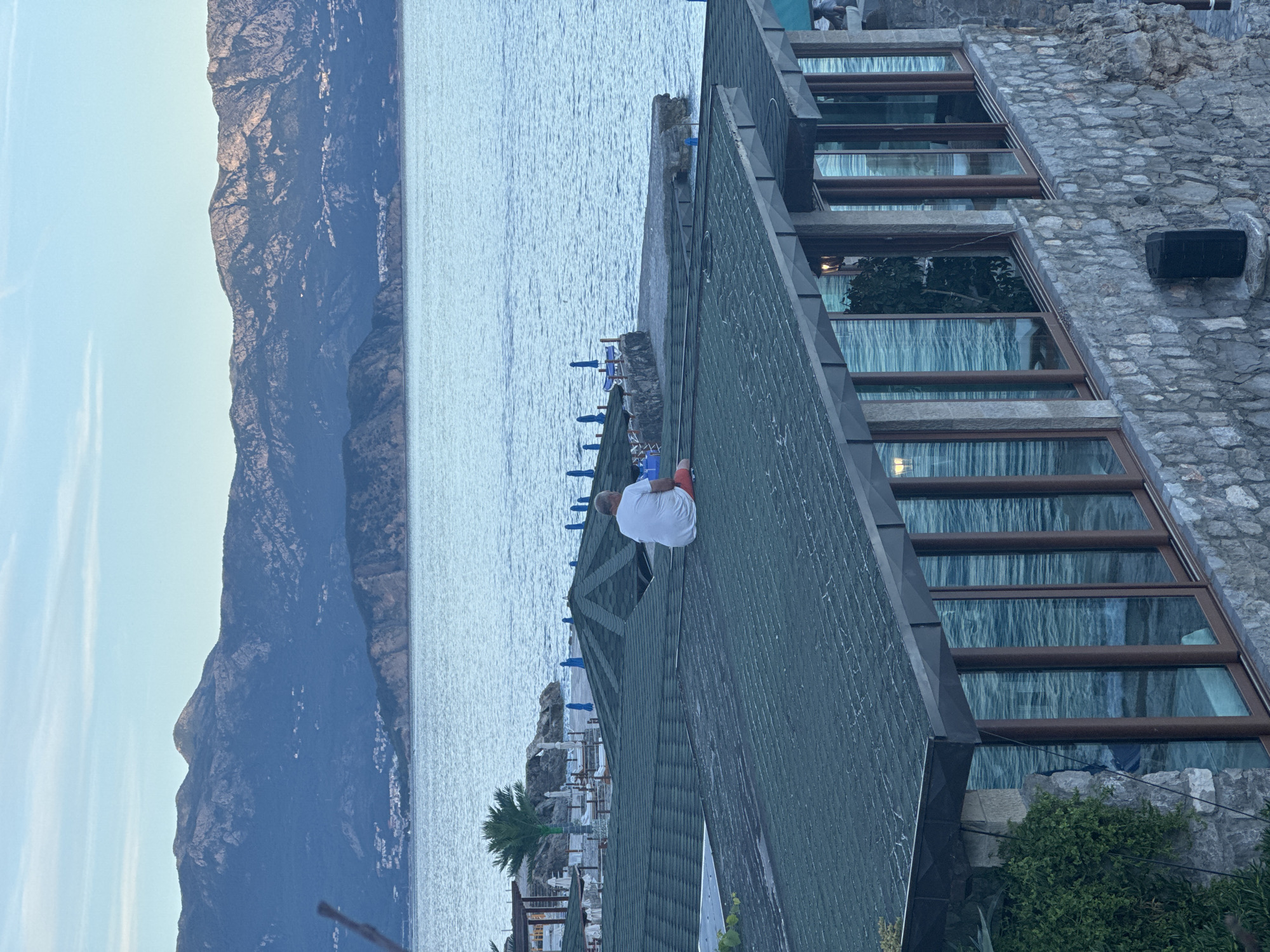 Peaceful evening captured along Montenegro's Prijevor coastline