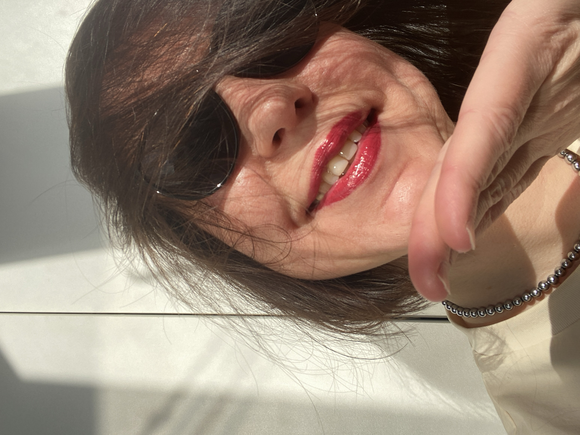 Mother and daughter share playful morning moments in Chaikovsky