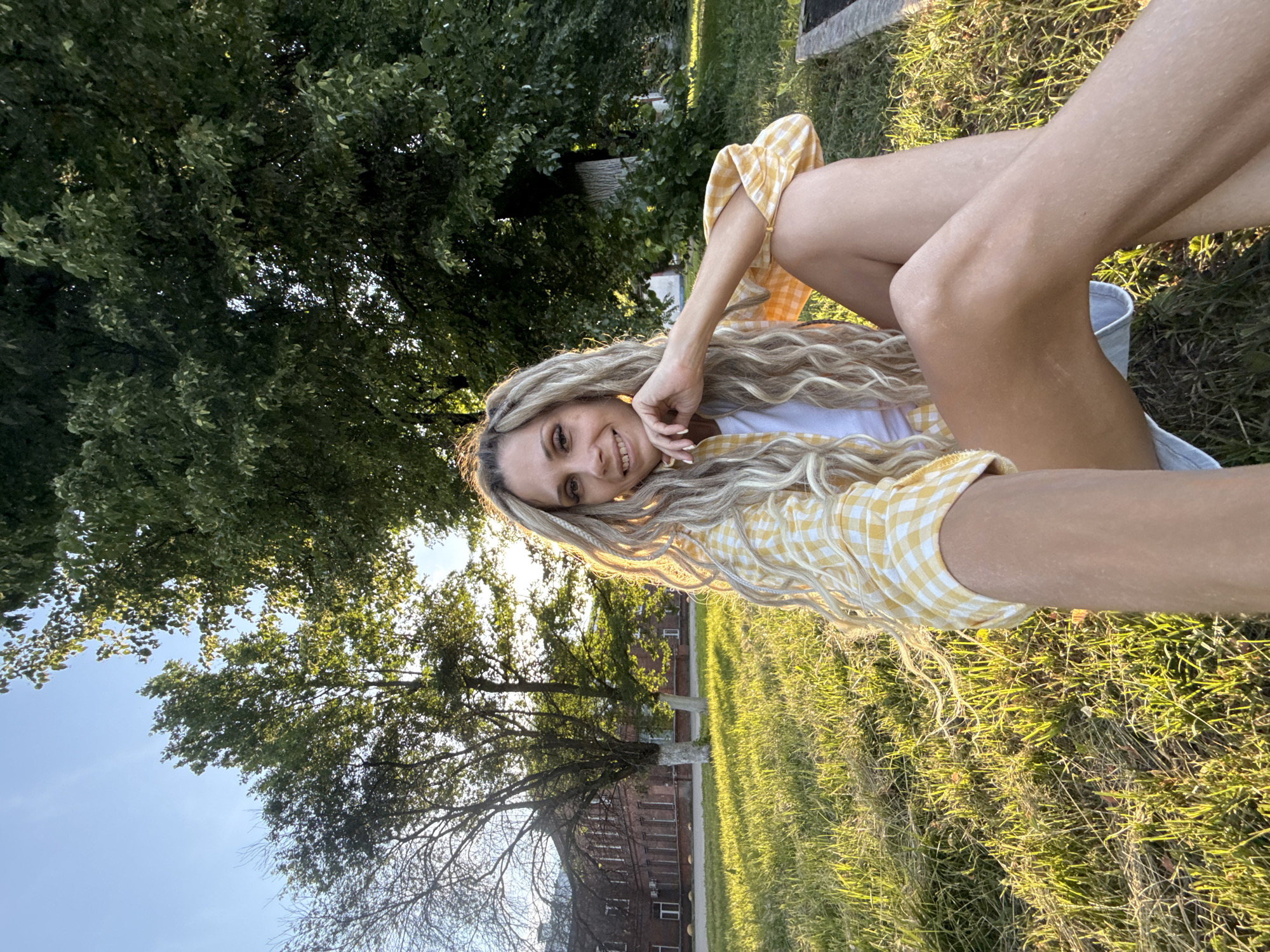 Woman Takes Afternoon Selfies Across Russian Towns