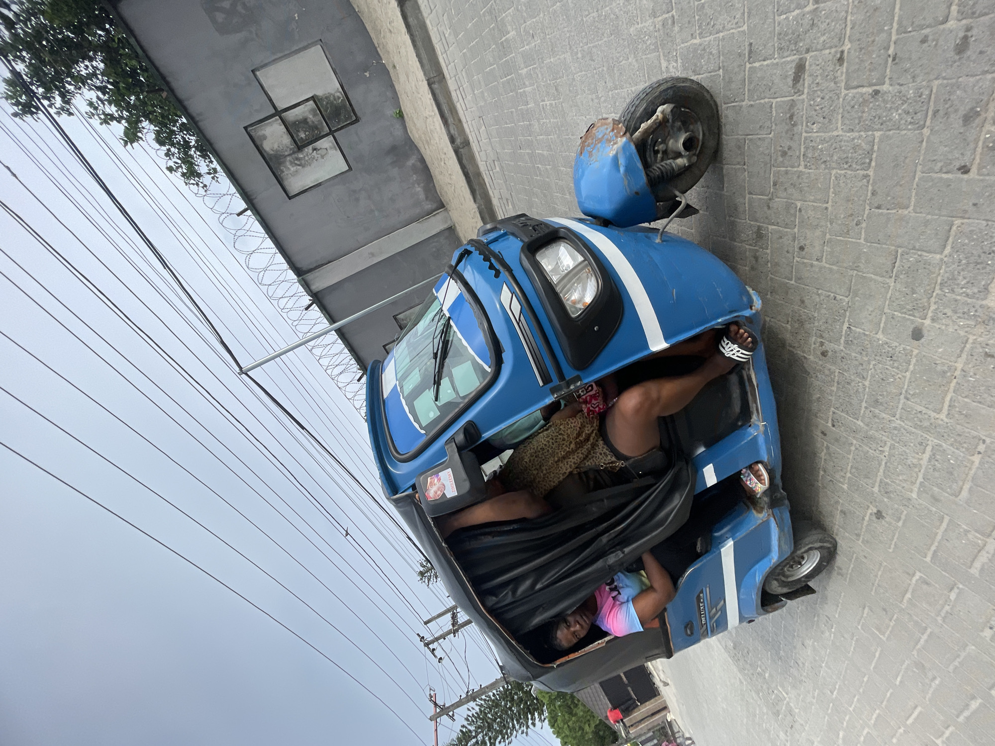 Daily street life documented in Iranla, Nigeria Thursday afternoon