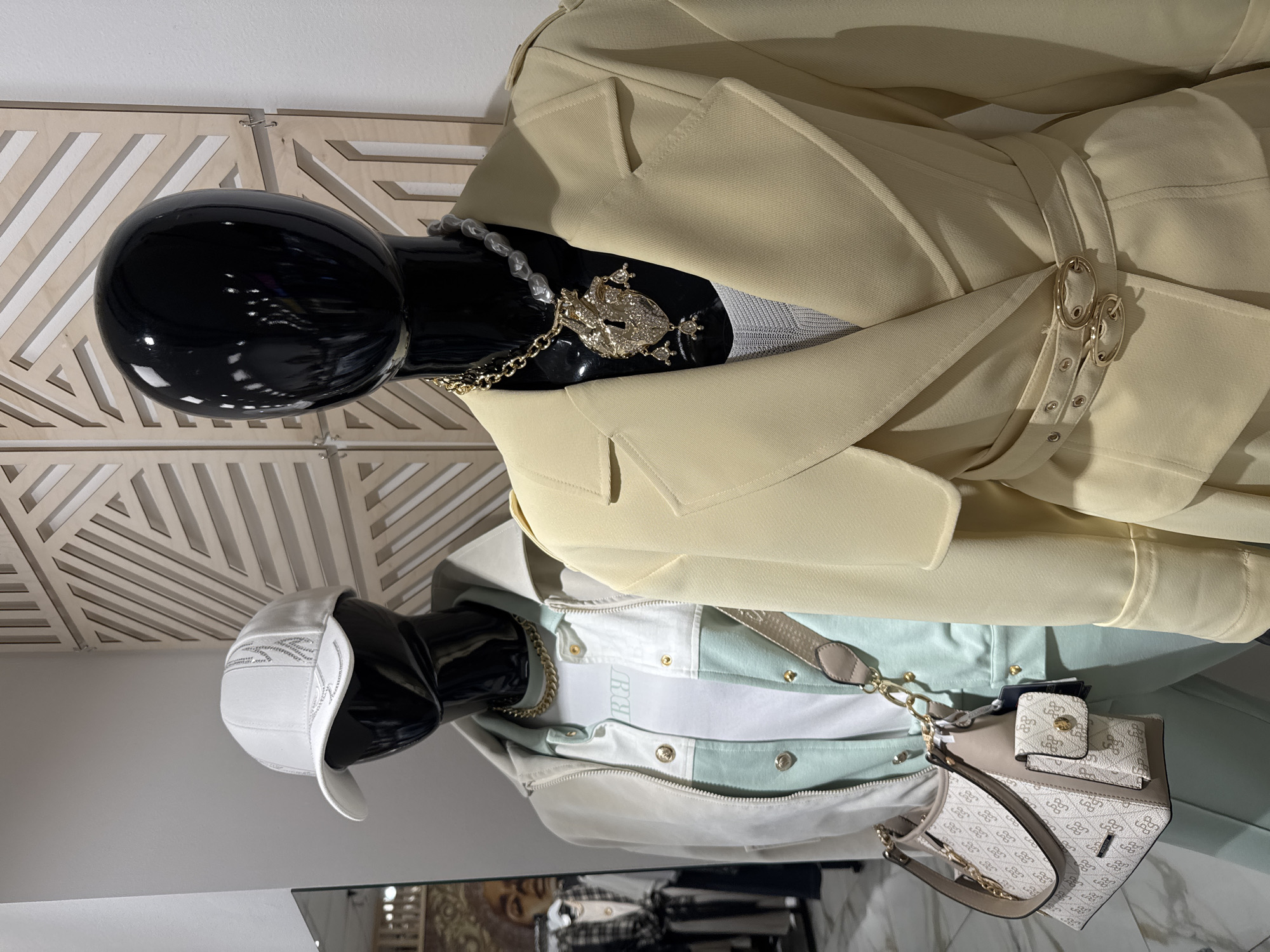 Saint Petersburg retail displays and vintage car documented downtown