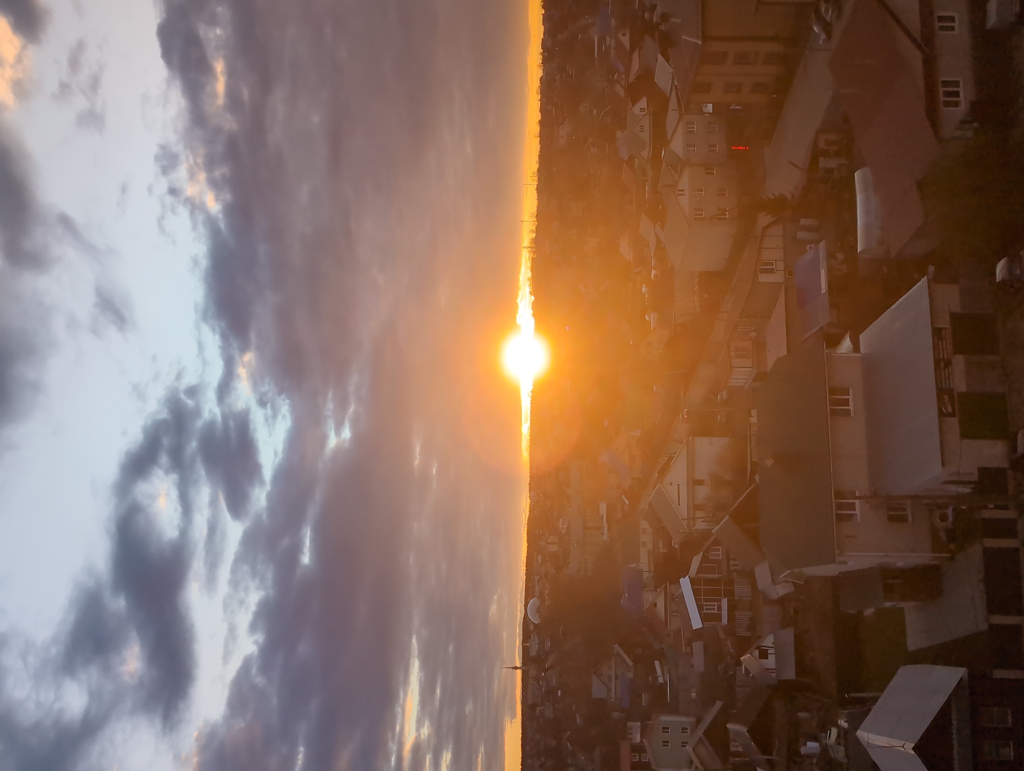 Sunset cityscapes and cat photos captured in Izhevsk