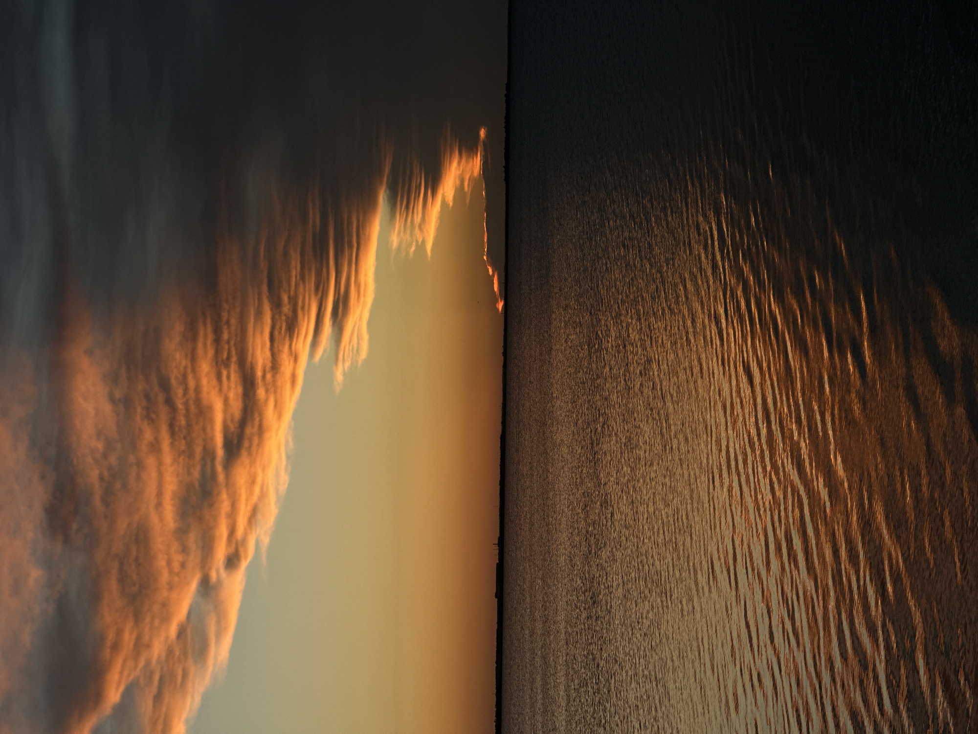 Dramatic sunset and storm clouds observed over Kokshetau