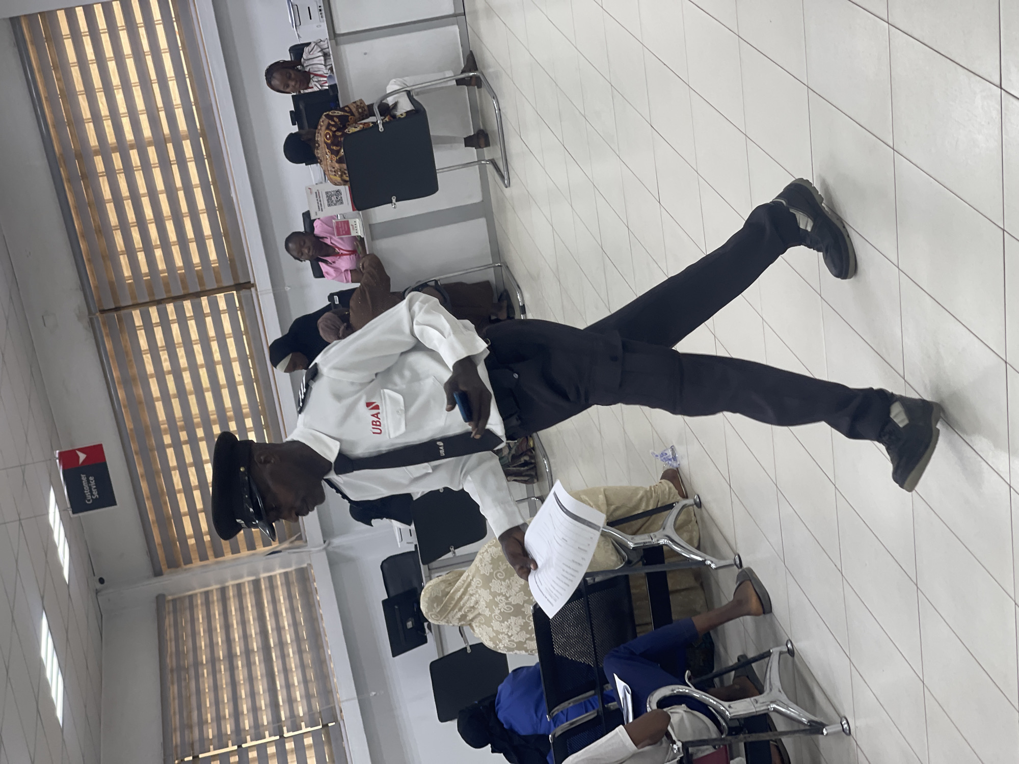 Routine activity documented at Zaria bank facility