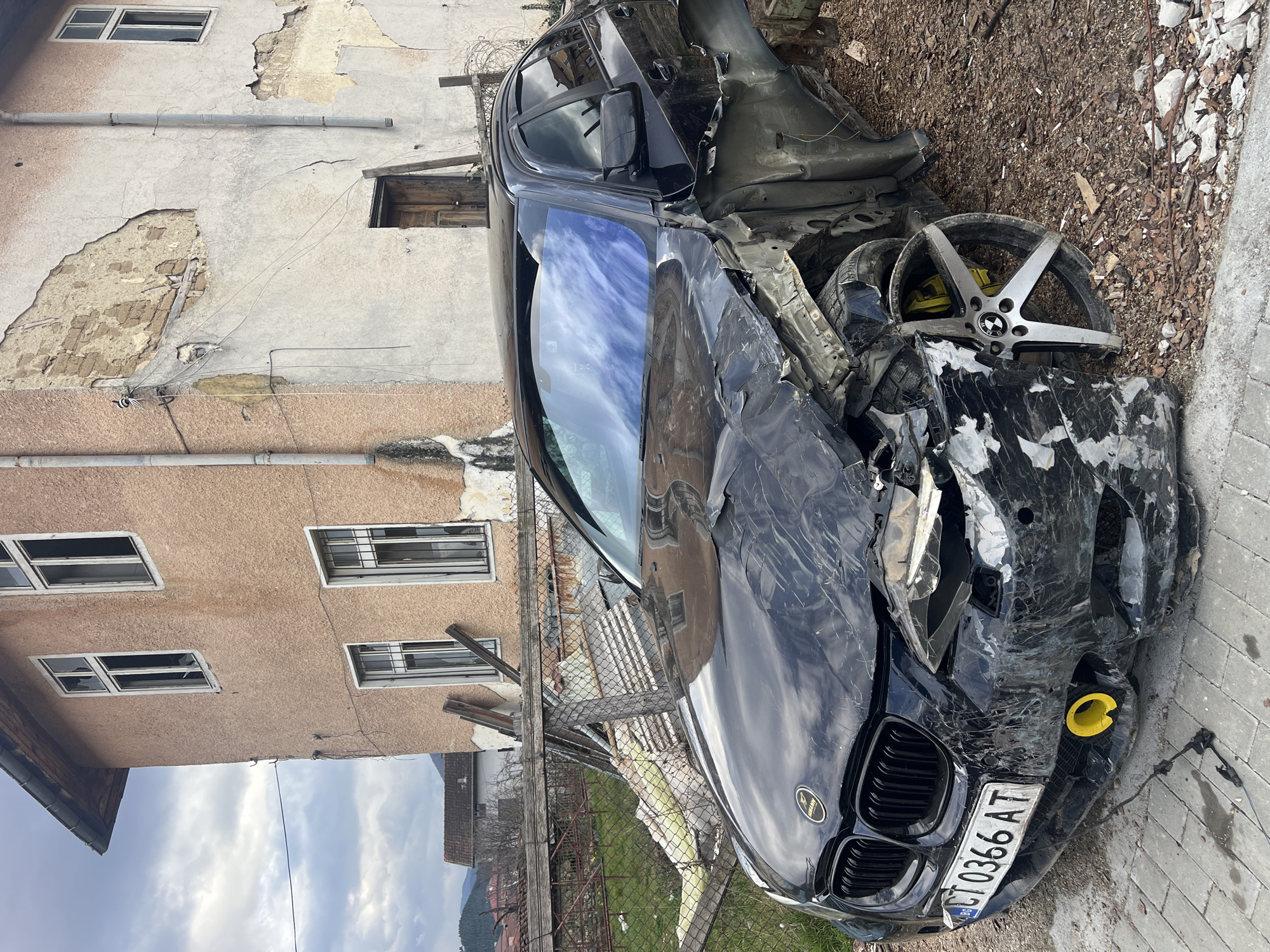Serious car accident involving BMW in Kornitsa, Bulgaria
