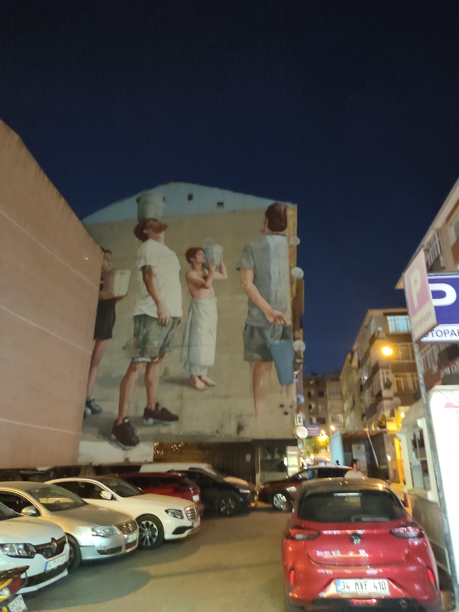 Kadıköy at night: murals, markets, and lit-up streets