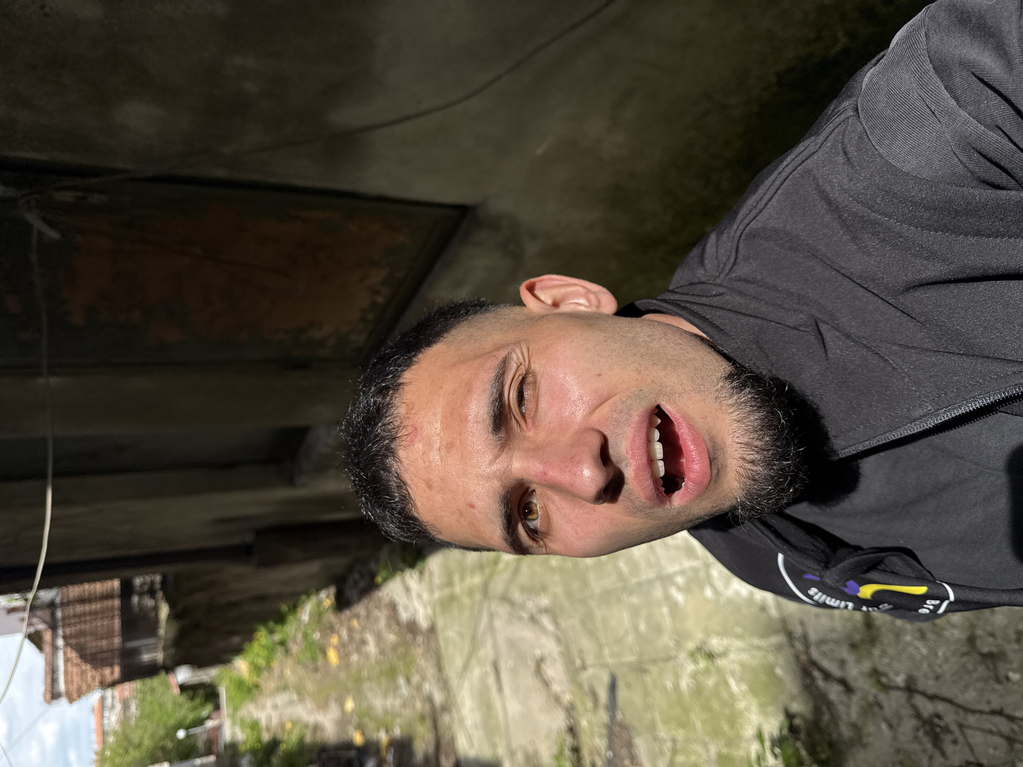 Man documents smoking session in abandoned Shumen district