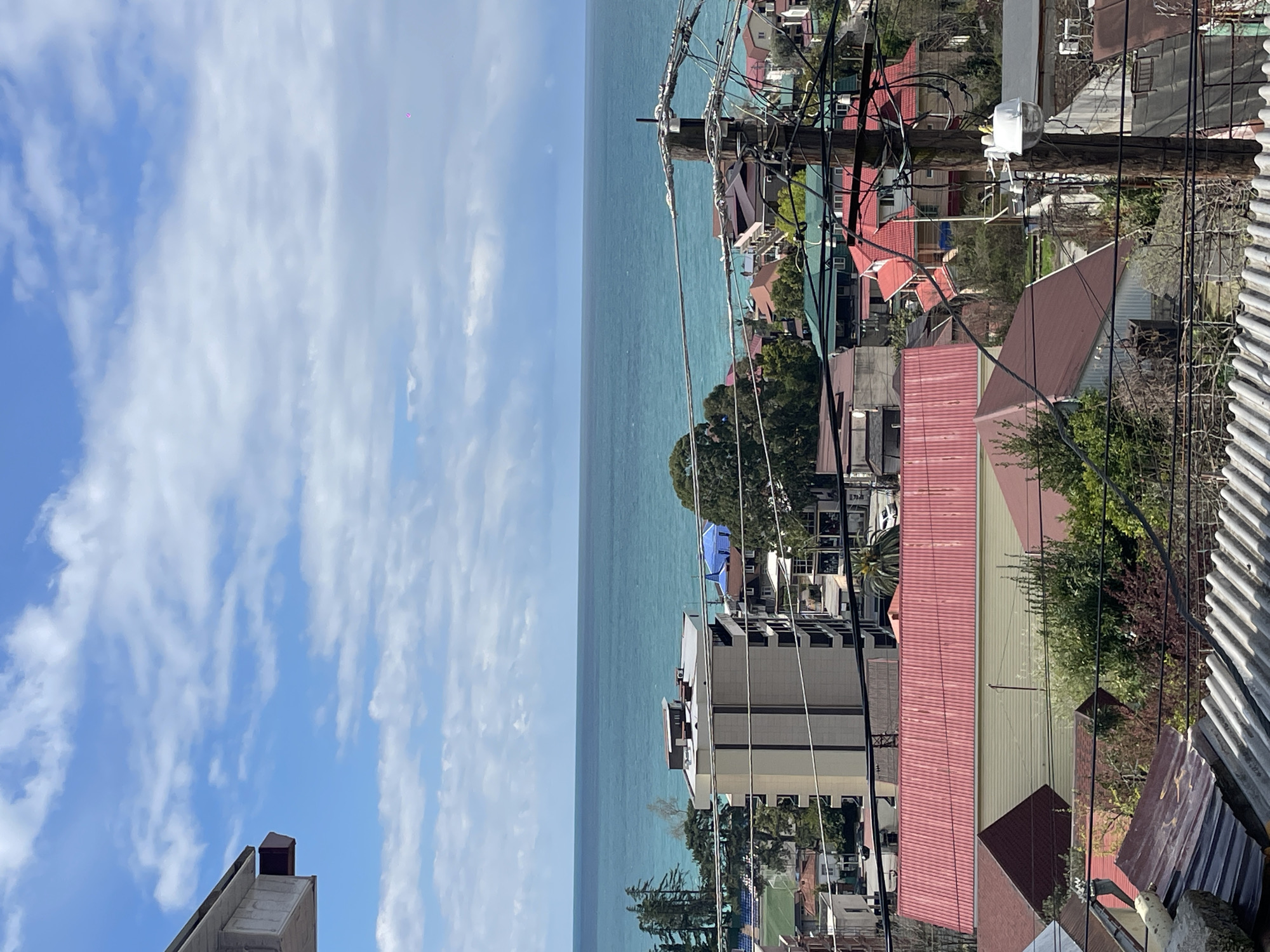 Morning coastal views captured in Gagra, Abkhazia