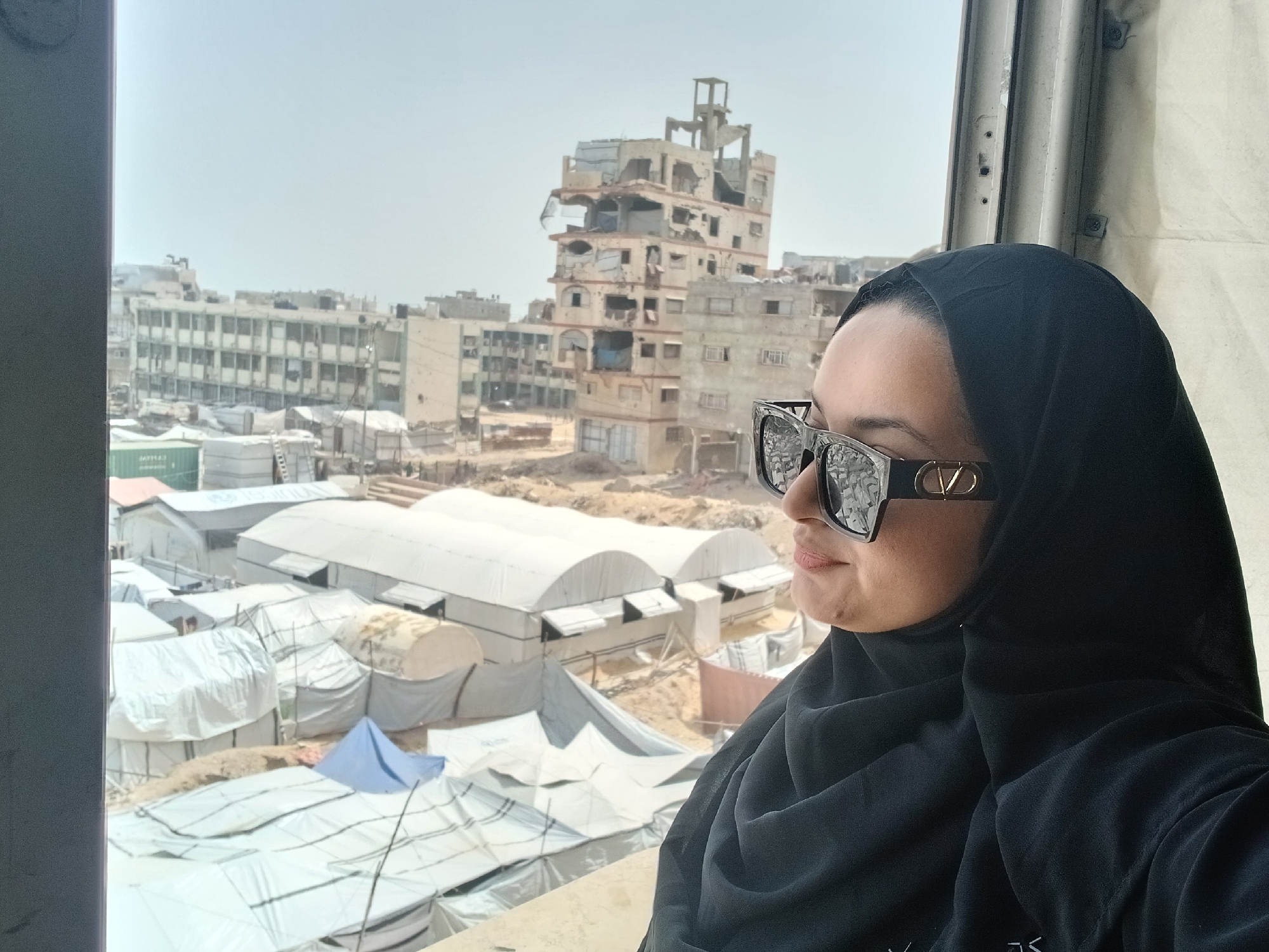 Gaza residents document ongoing destruction and displacement camps
