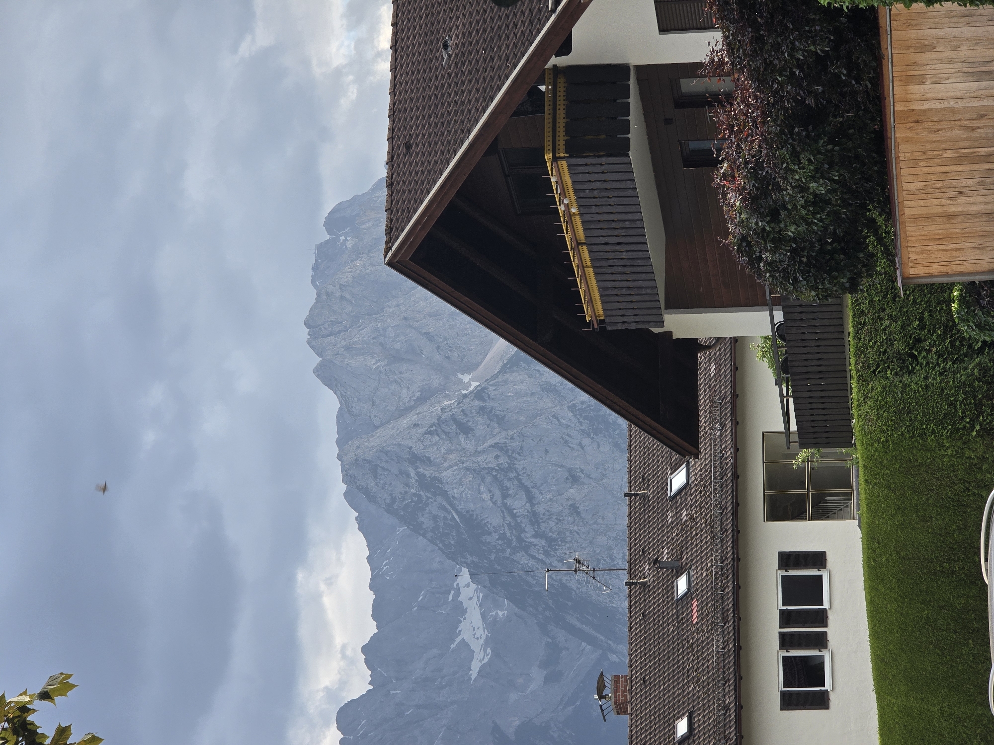 Garmisch-Partenkirchen neighborhoods framed against the Zugspitze