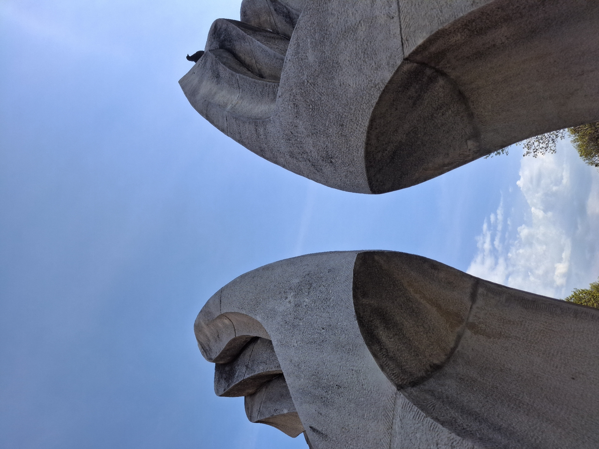 Massive curved stone structures documented at remote coordinates