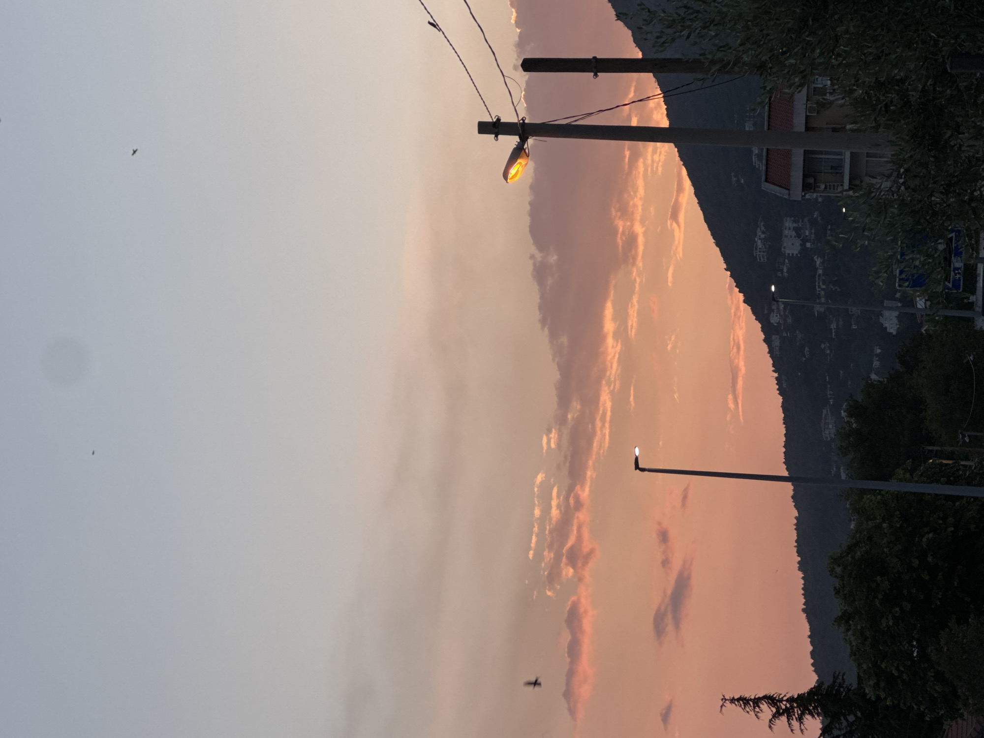 Evening scenes documented across coastal Sutomore, Montenegro