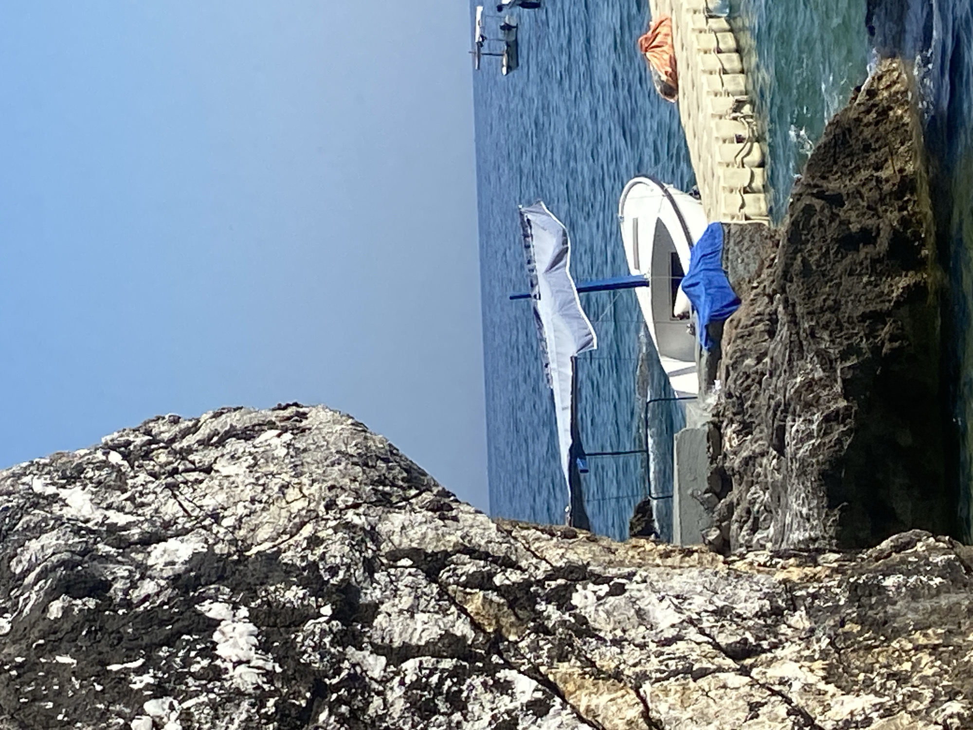 Lazy summer afternoon along the Montenegrin coast