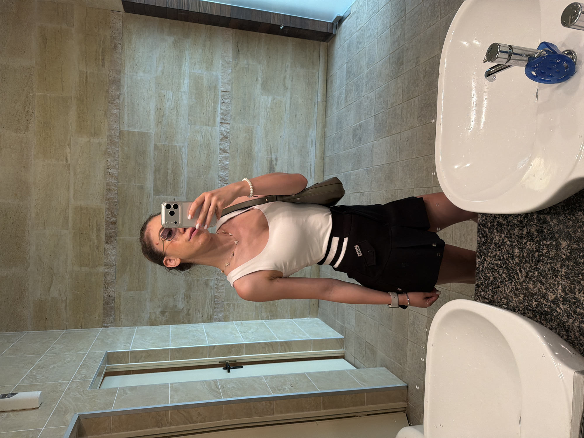 Morning resort scenes in Primorsko with pool, selfies, desserts