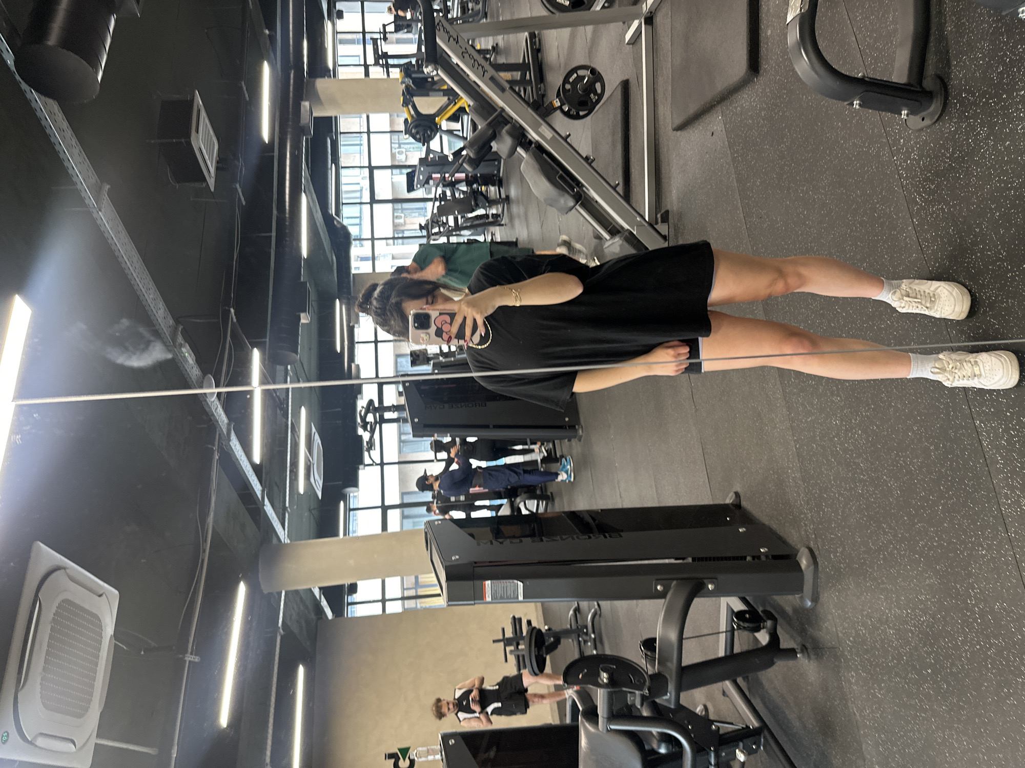 Routine workout session documented at Yerevan gym facility