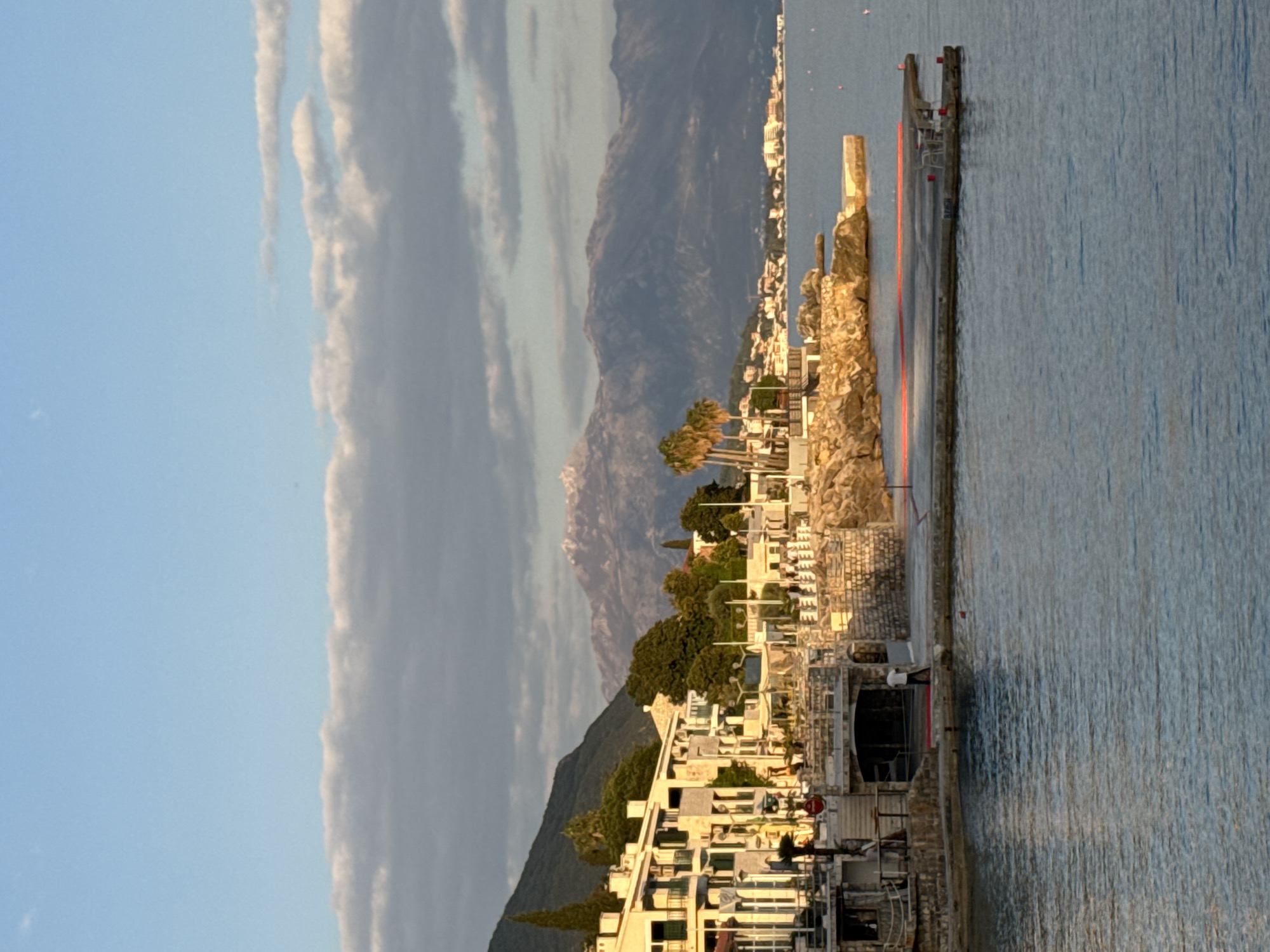 Coastal scene documented in Herceg Novi, Montenegro