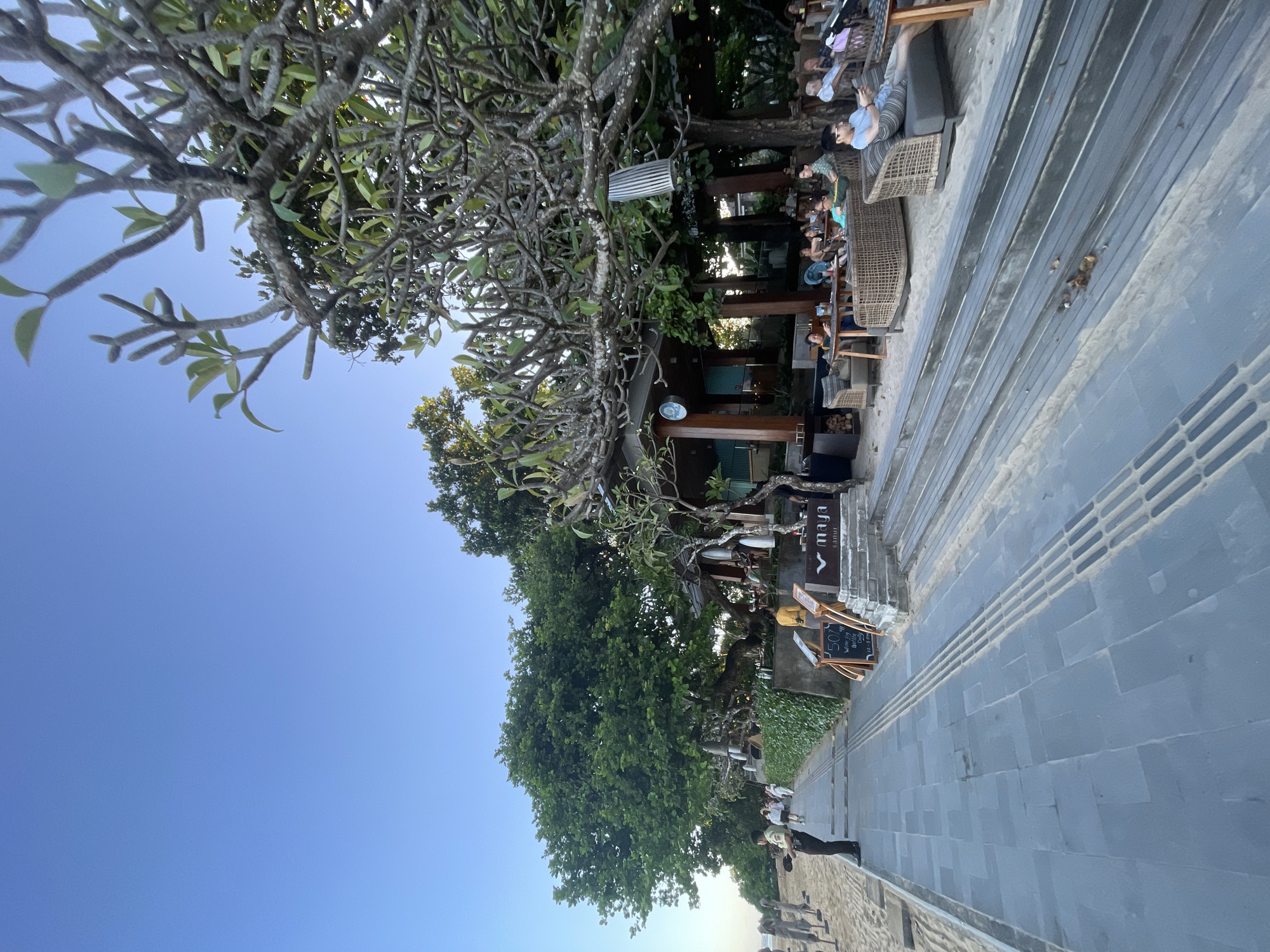 Morning beach life documented across Denpasar, Indonesia tourist areas