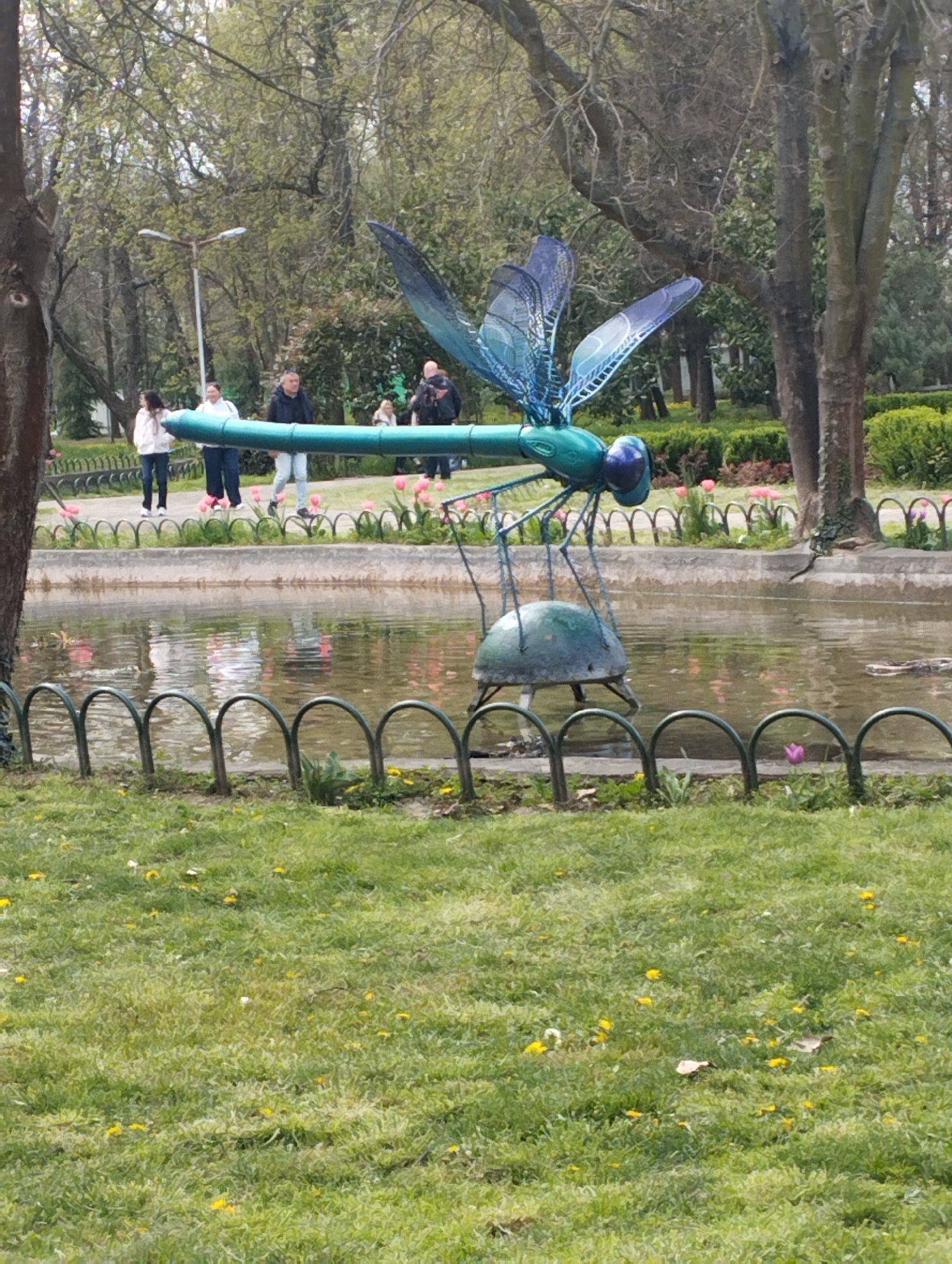 Park visitor documents spring scenes around Yambol, Bulgaria