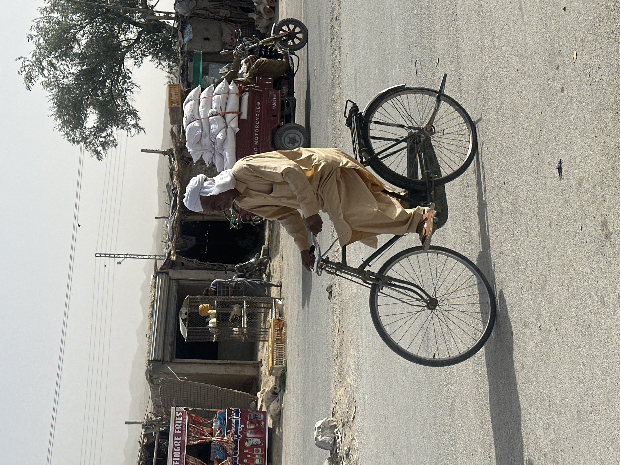 Routine street traffic observed in Quetta during midday hours