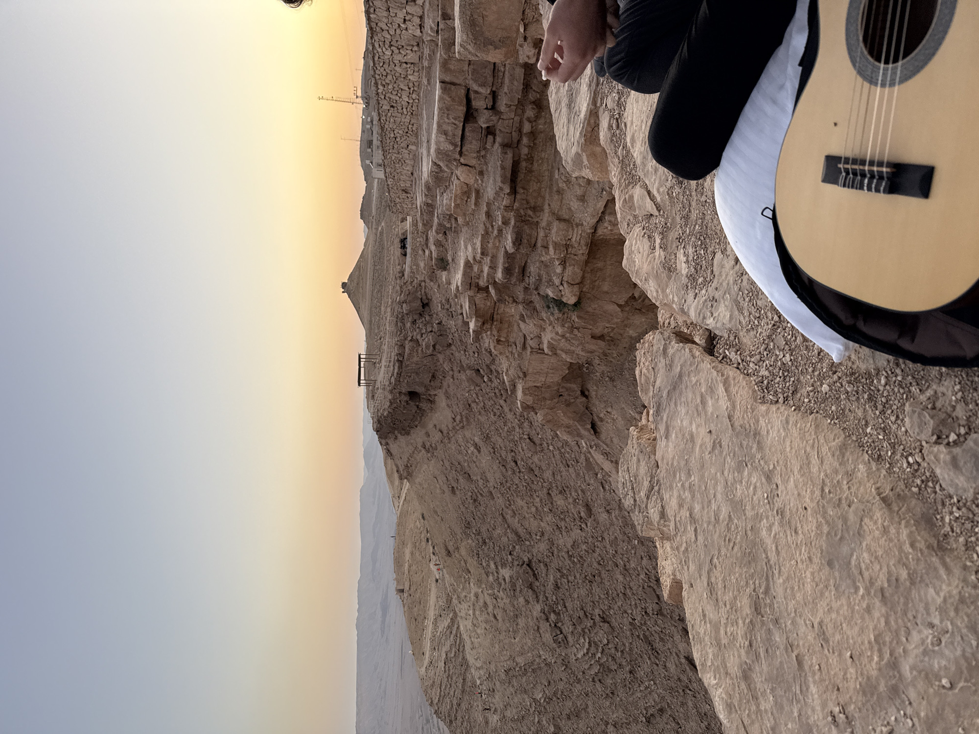 Afternoon moments captured at Mitzpe Ramon desert overlooks