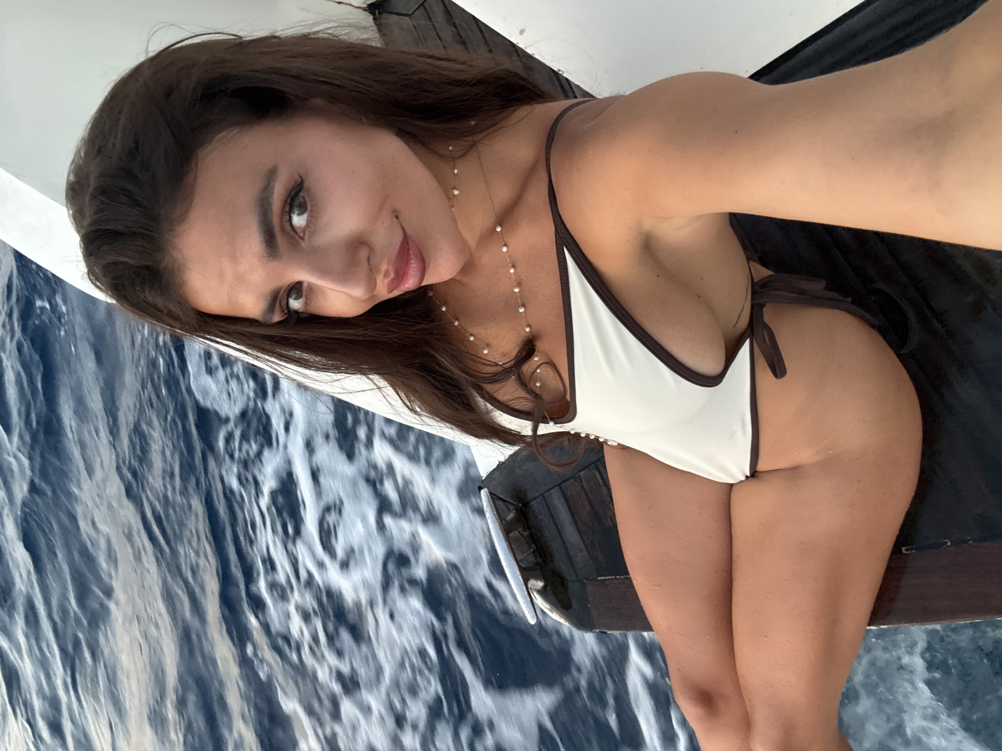 Boat selfies on the Mediterranean near Fethiye