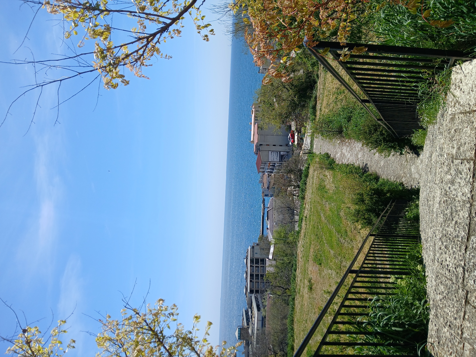 Spring morning coastal views captured across Balchik, Bulgaria