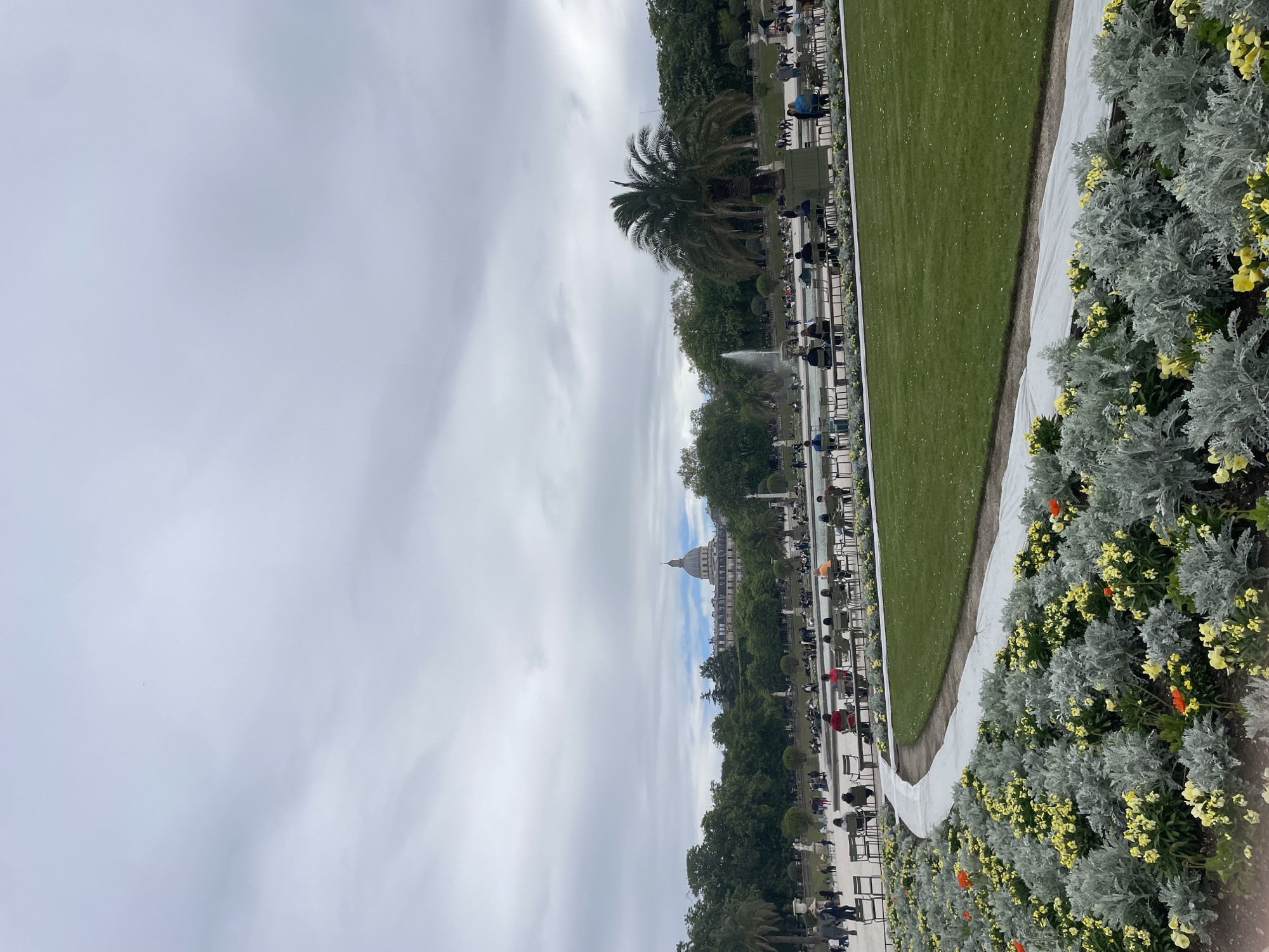 Spring blooms observed across Paris's Luxembourg and Tuileries gardens