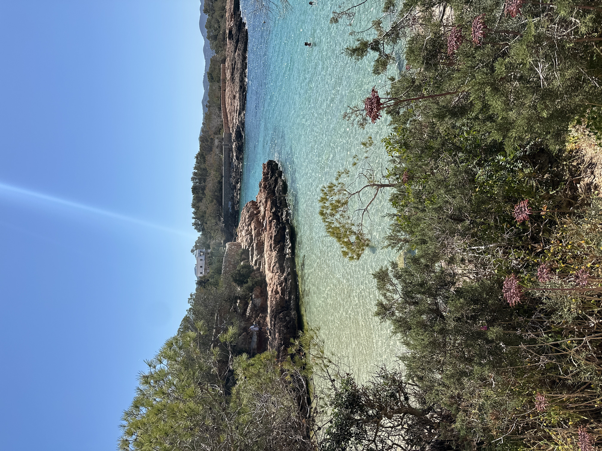 Coastal scenes documented in Sant Antoni de Portmany, Spain