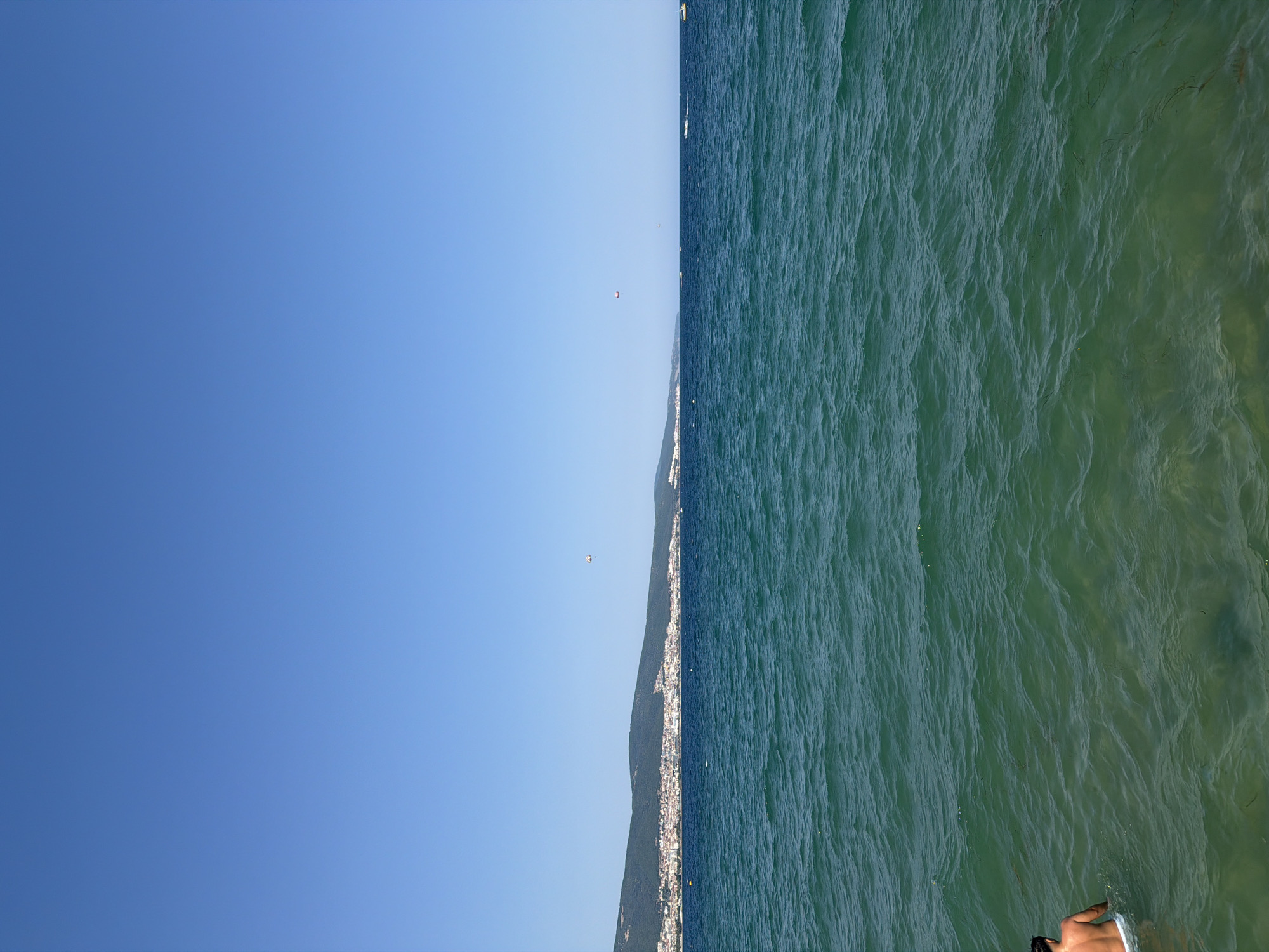 Summer afternoon on the beaches of Nesebar, Bulgaria