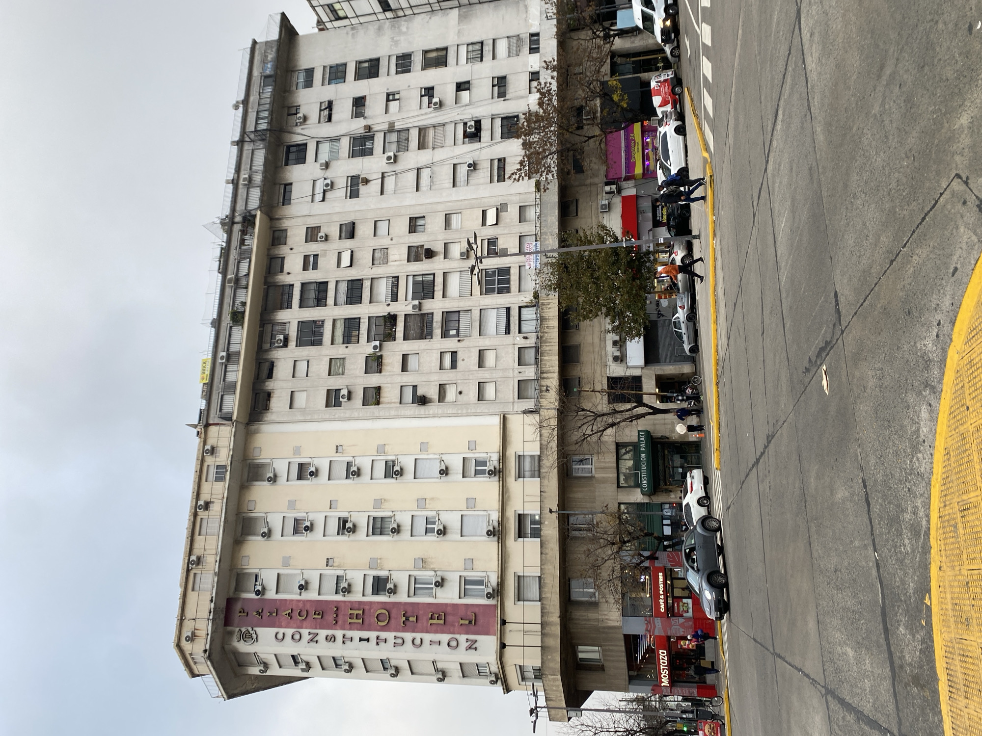 Buenos Aires morning: architecture viewing and McDonald's breakfast documented