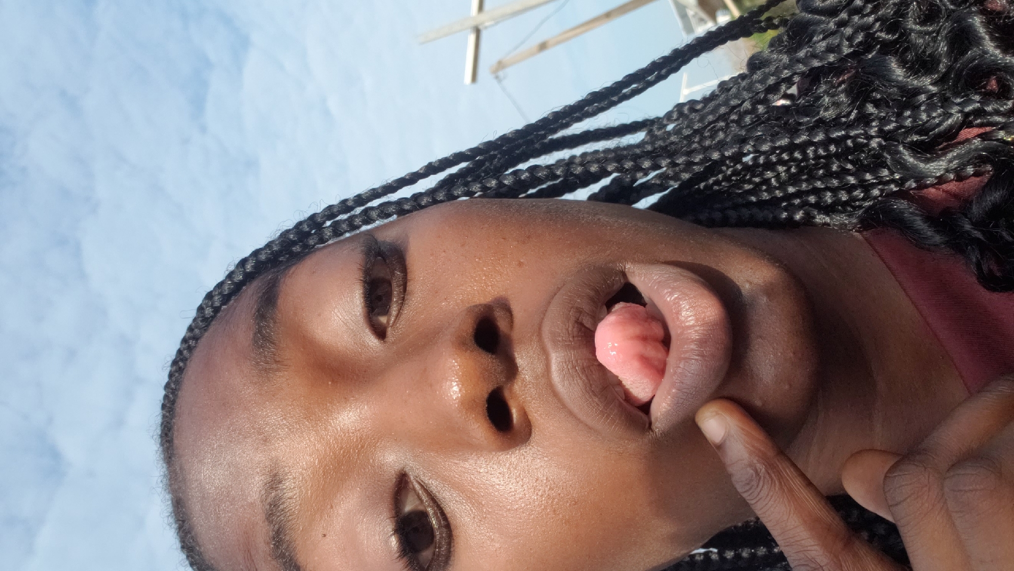 Morning selfie session captured in Rido, Nigeria