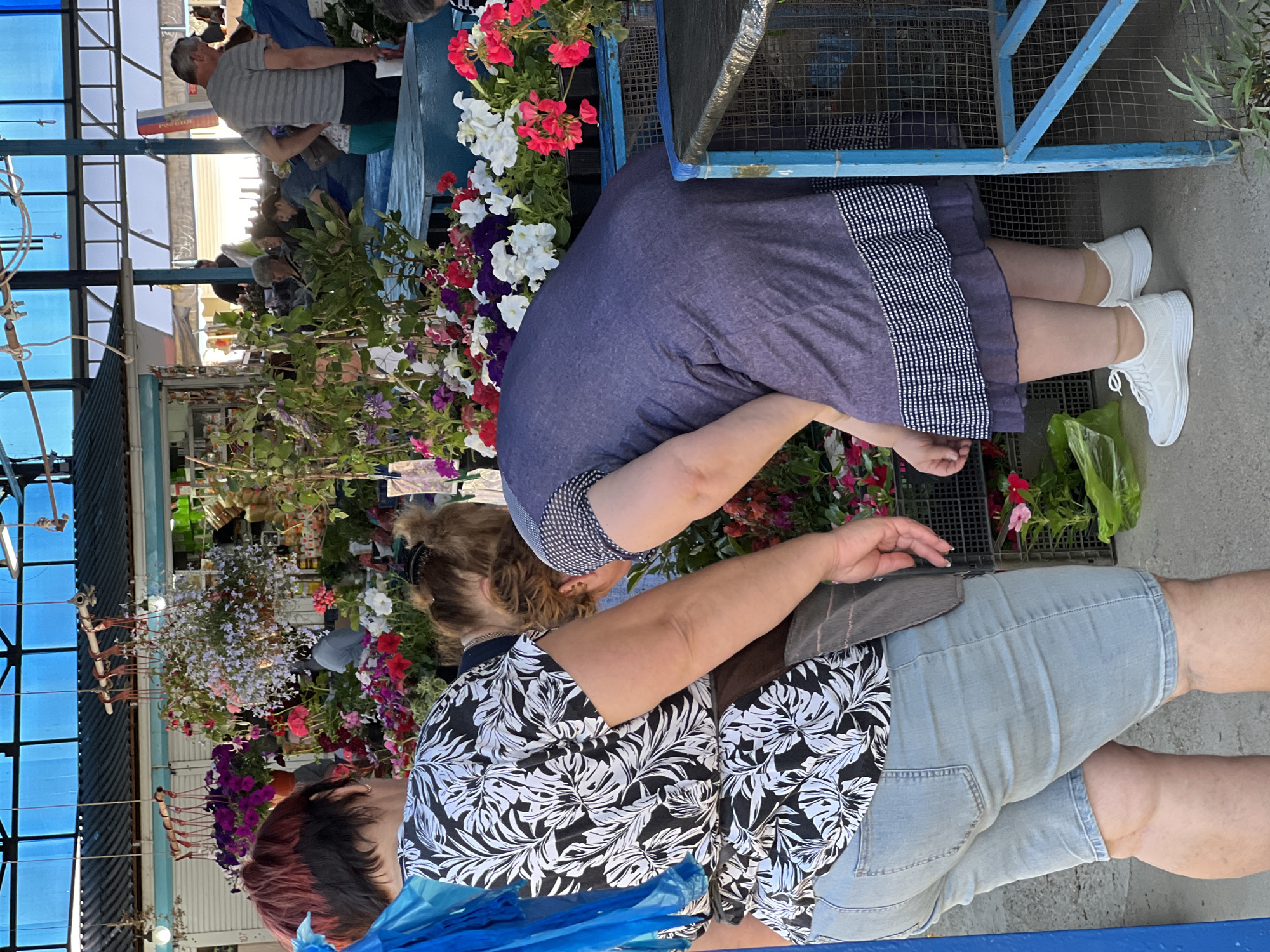 Morning market activity bustles across Krasnodar, Russia
